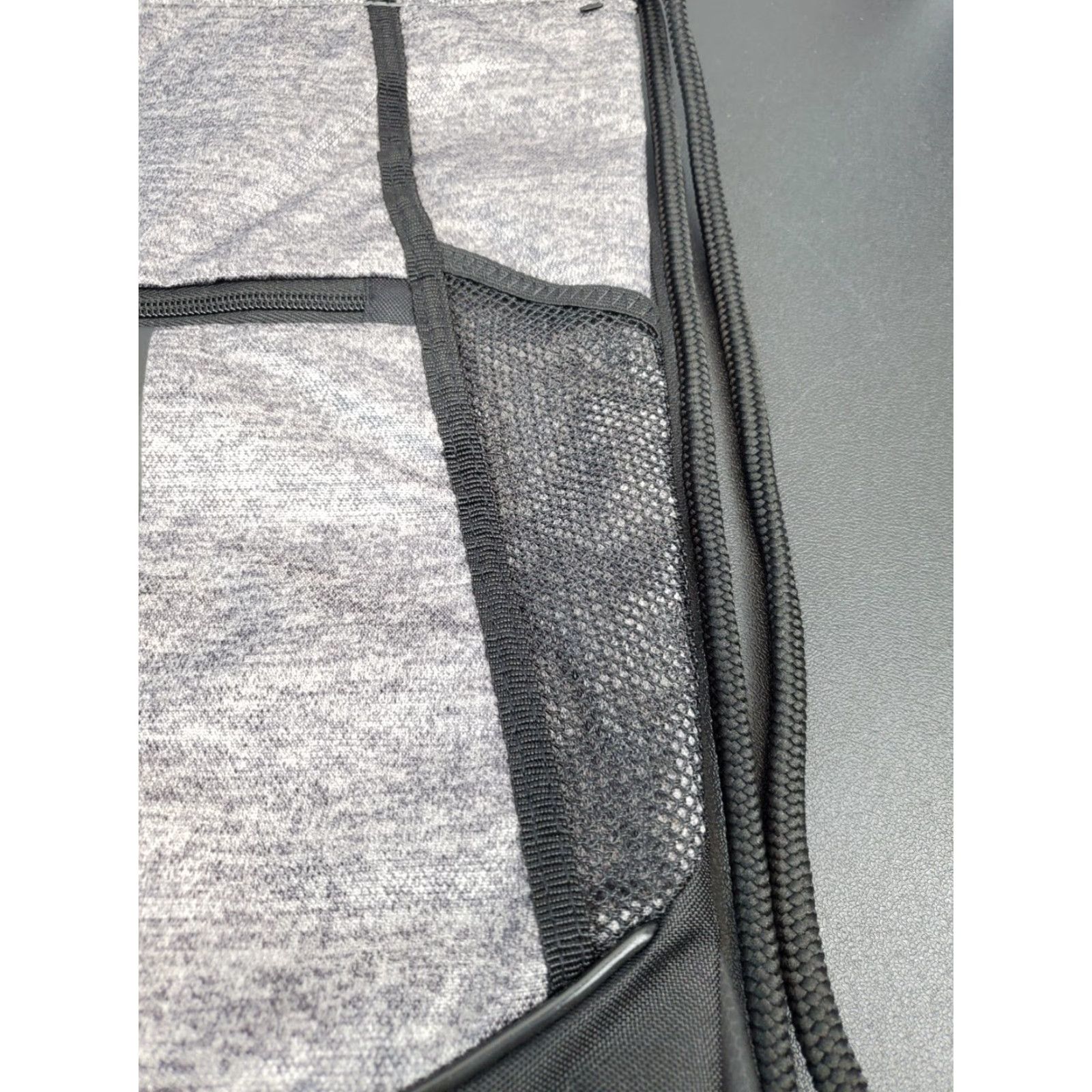 Adidas adidas Sackpack Unisex Gray Drawstring Luggage Bag Backpack Medium Size ONE SIZE - 7 Thumbnail