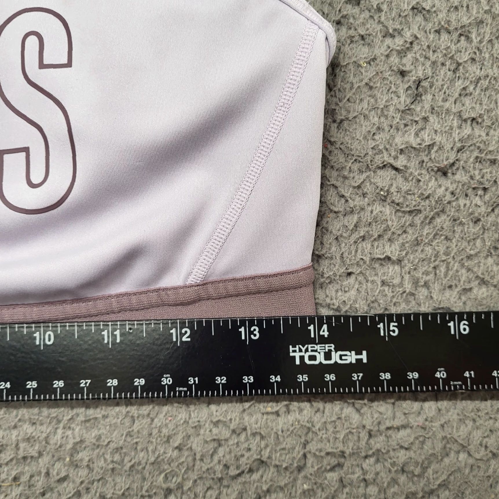 Adidas Adidas Sports Bra Womens Size Small Alphaskin -Impact Lavender Purple Athletic Shirt Size ONE SIZE - 5 Thumbnail