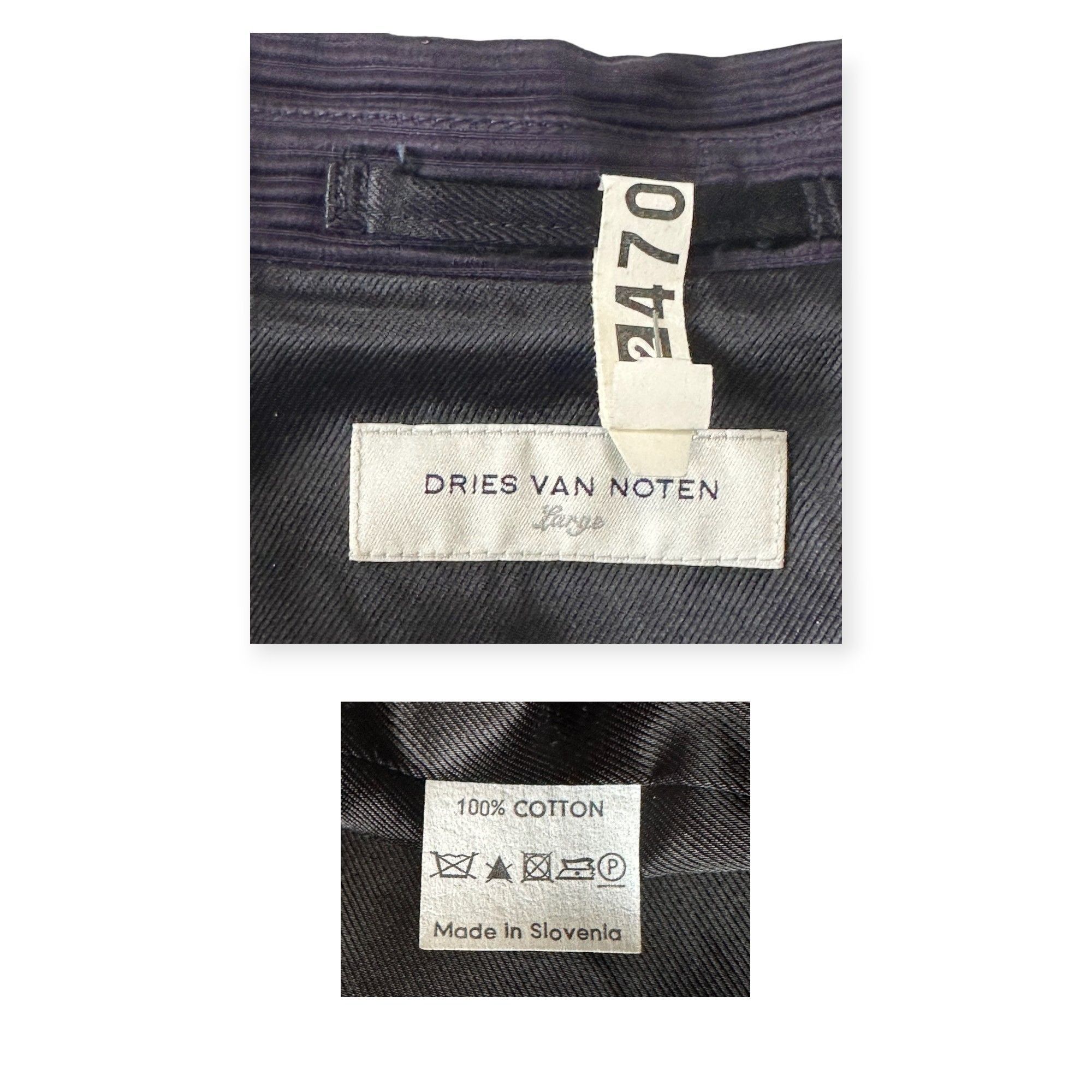 Dries Van Noten Dries Van Noten Ribbed Oversized Coat (L) Size L / US 10 / IT 46 - 5 Thumbnail