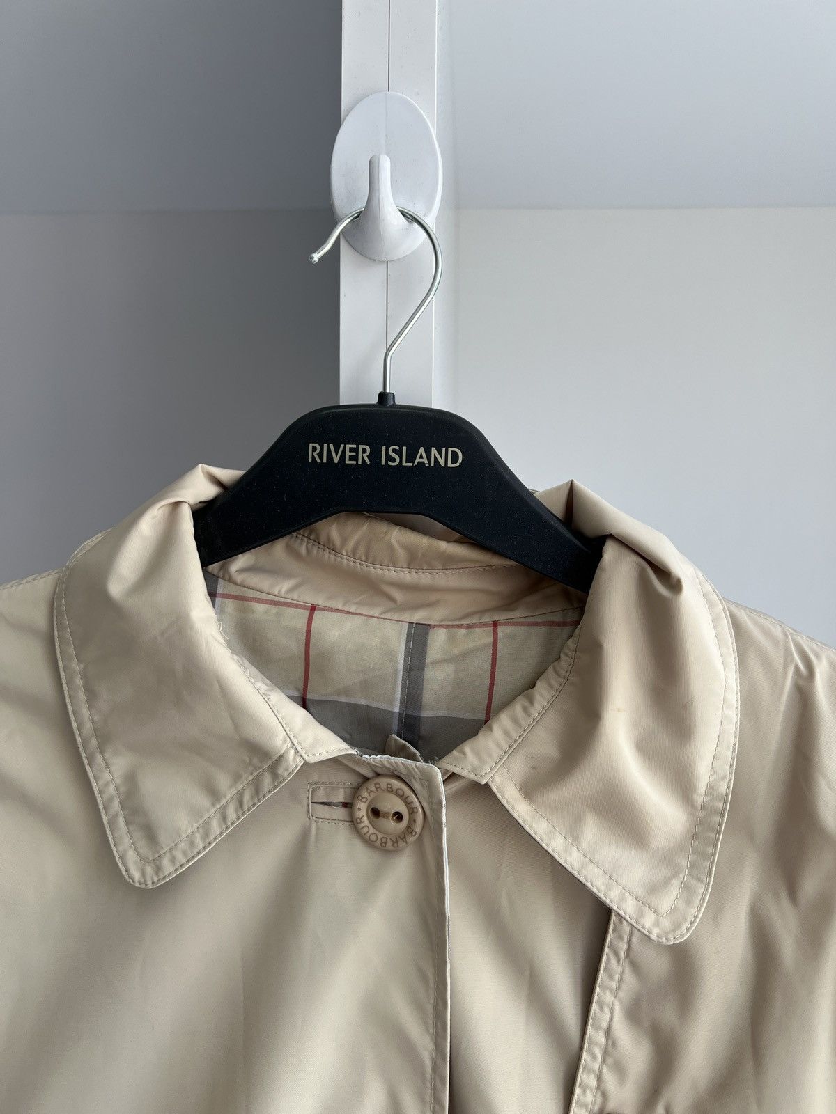 Barbour × Vintage Vintage Barbour Nova Check 2-sided women’s jacket Size L / US 10 / IT 46 - 6 Thumbnail
