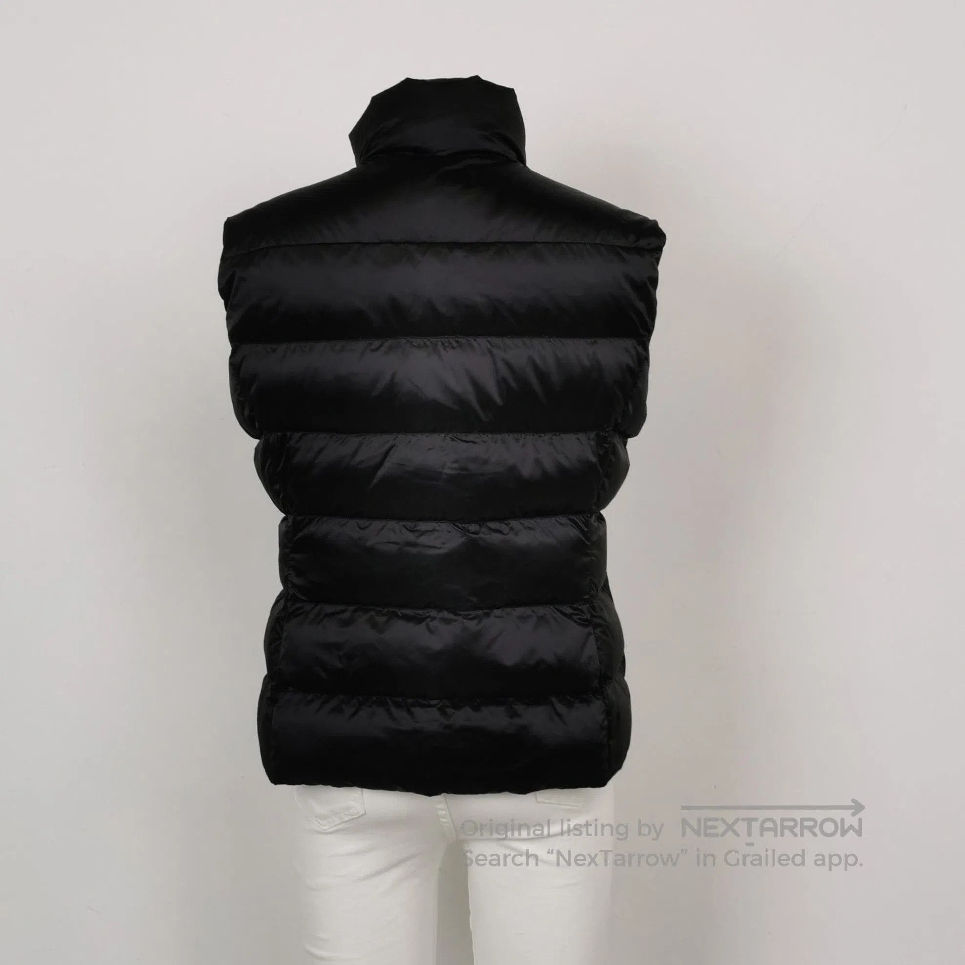 Prada Prada Black Padded Logo Zip Vest . Size US L / EU 52-54 / 3 - 2 Thumbnail