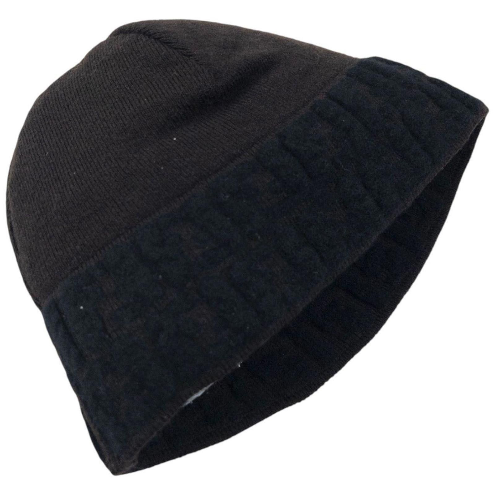 Fendi Vintage Fendi Monogram Wool Beanie Hat Size ONE SIZE - 3 Thumbnail