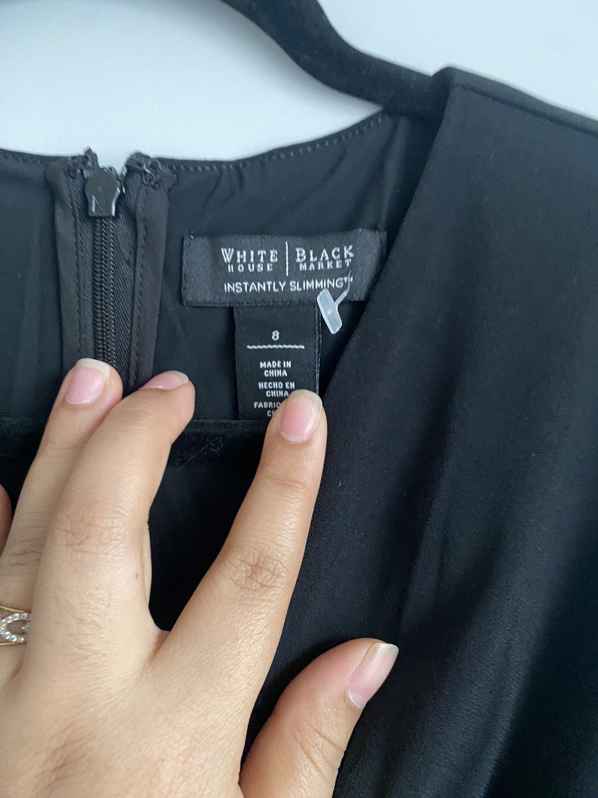 White House Black Market NWT White House Black Market Womens Dress Slimming Pencil Size M / US 6-8 / IT 42-44 - 7 Thumbnail