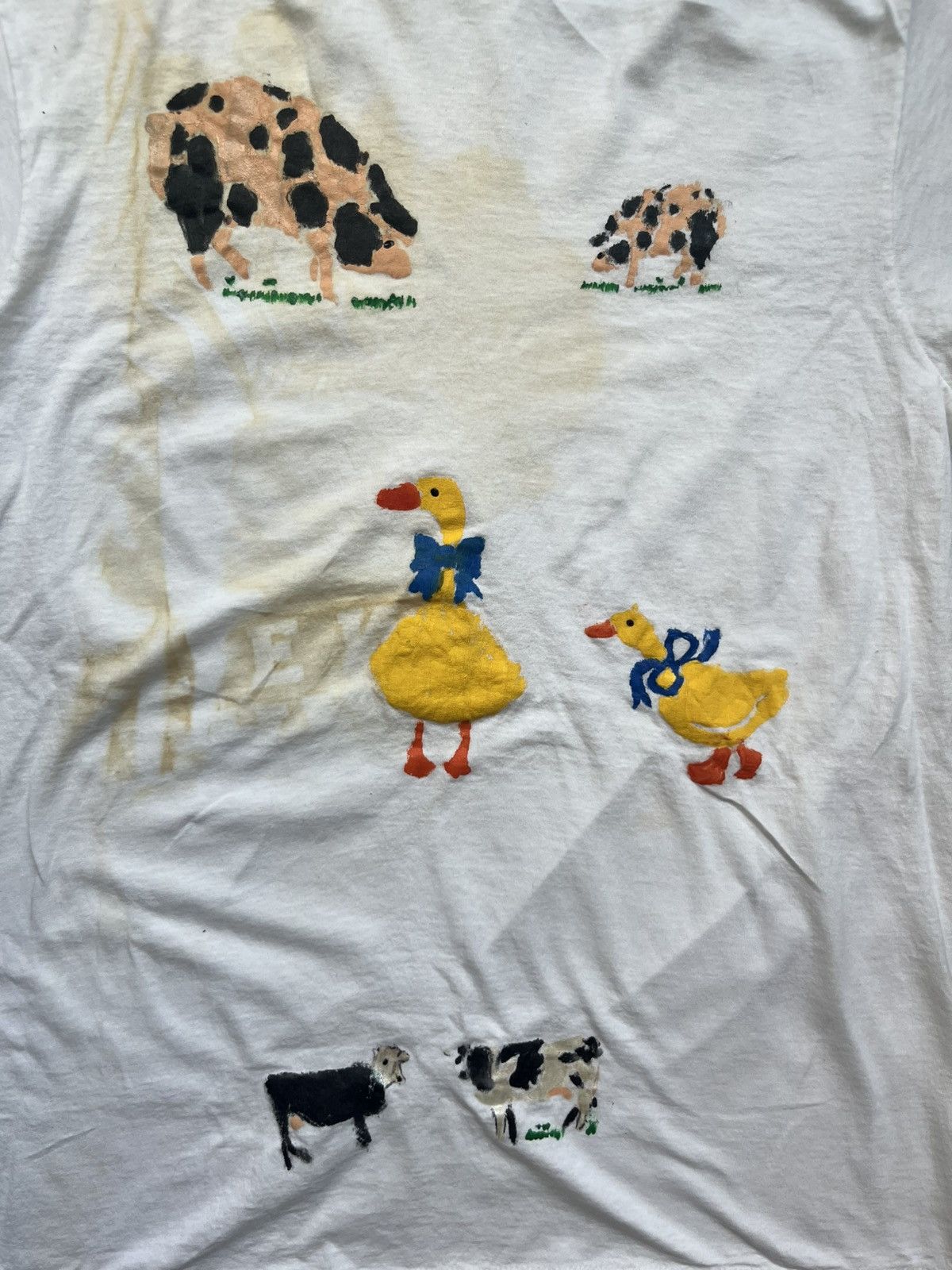 Hanes Vintage 80s Farm Tee Size US M / EU 48-50 / 2 - 4 Thumbnail