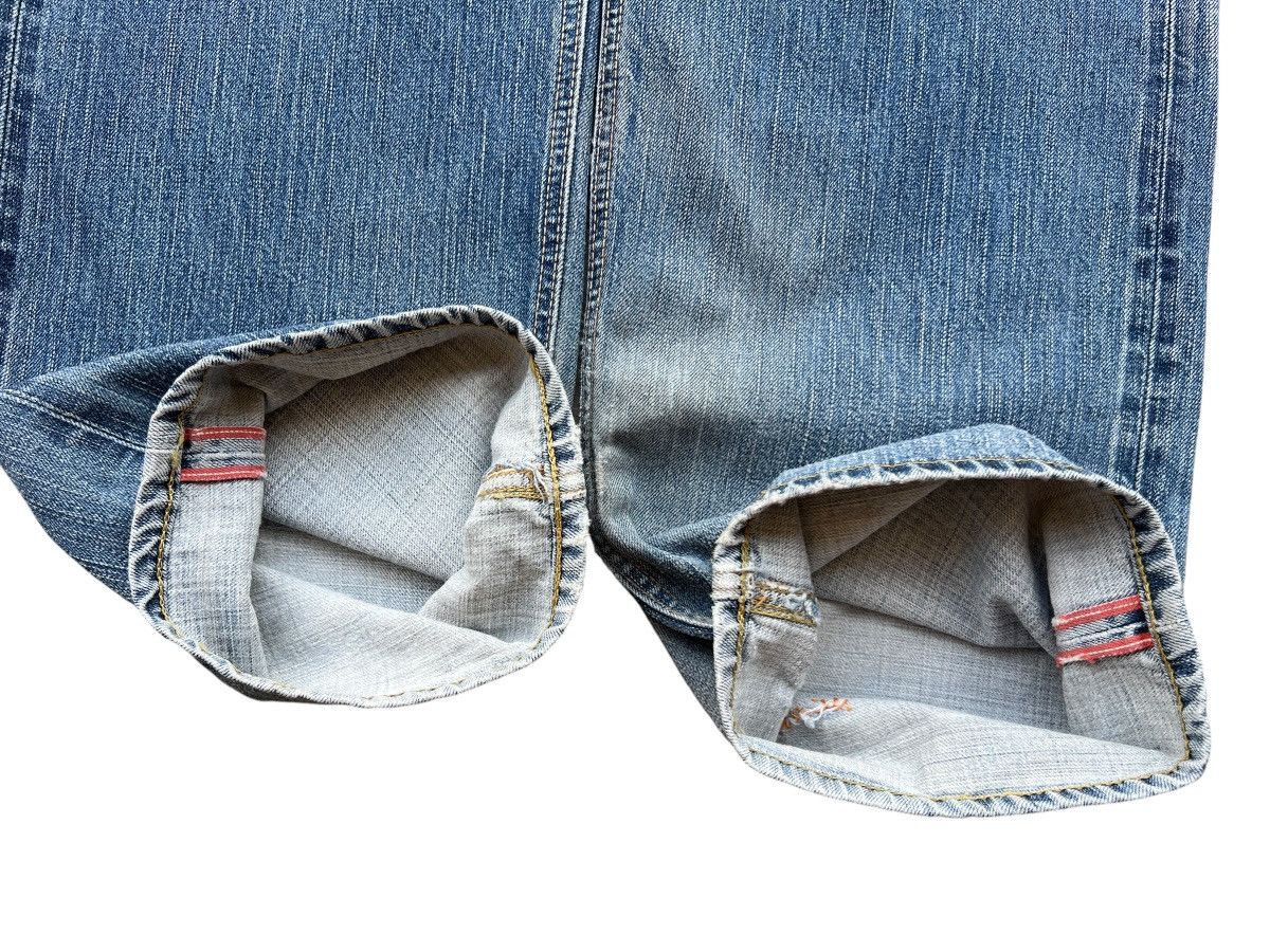 Edwin Vintage Edwin Selvedge Distressed Denim Jeans 36x34 Size US 36 / EU 52 - 7 Thumbnail