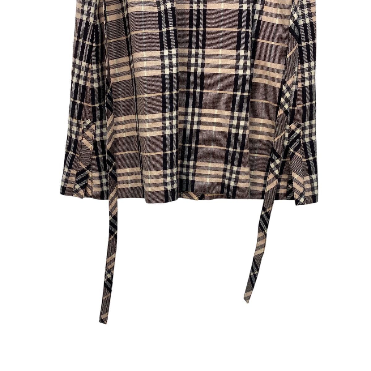 Burberry Burberrys Belted Dress Plaid Size S / US 4 / IT 40 - 4 Thumbnail