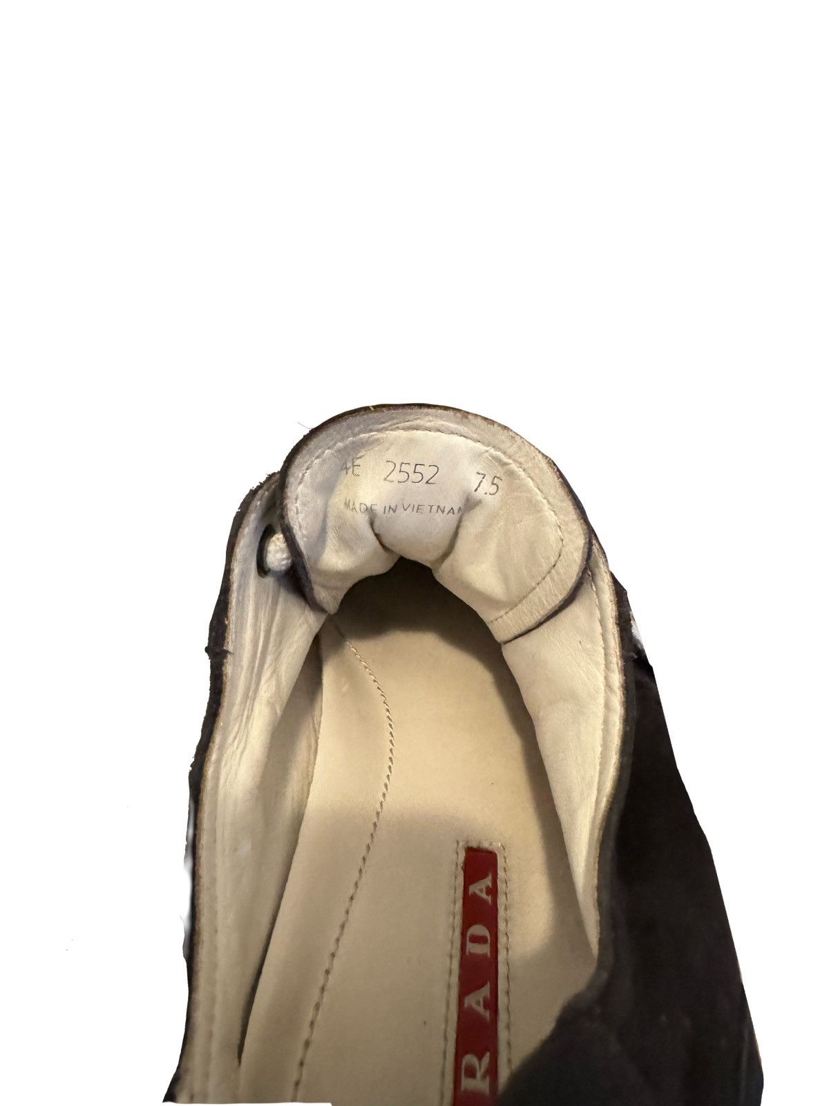 Prada Prada Men's Blue Leather Sneaker 4E2552 Size US 7.5 / EU 40-41 - 6 Thumbnail