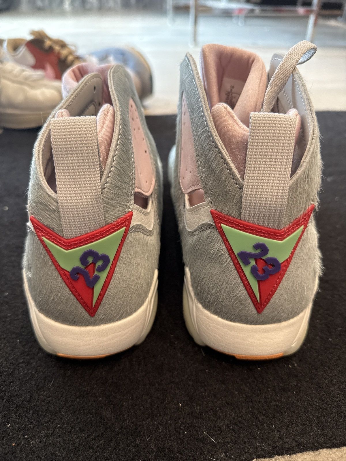 Jordan Brand Jordan retro 7 Hare neutral grey size 9 new no box Size US 9 / EU 42 - 4 Thumbnail