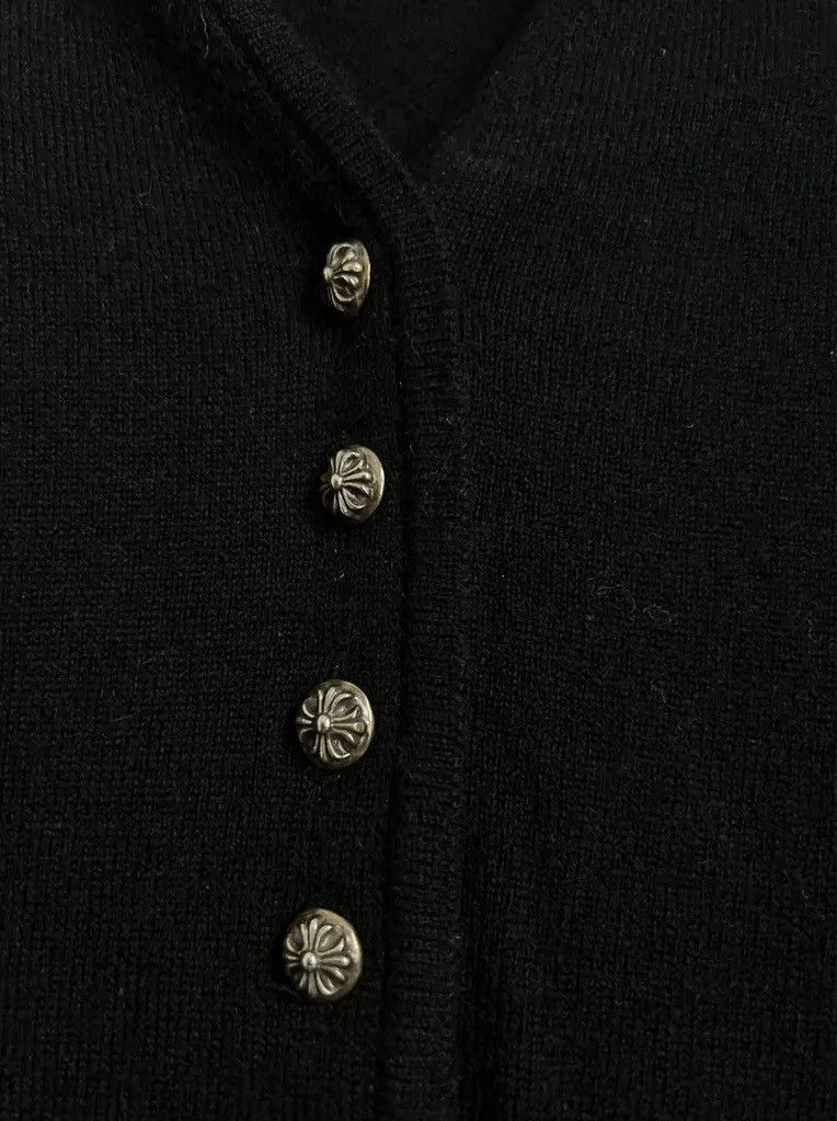 Chrome Hearts Chrome Hearts Rhinestone Floral Hearts Cardigan Size M / US 6-8 / IT 42-44 - 5 Thumbnail