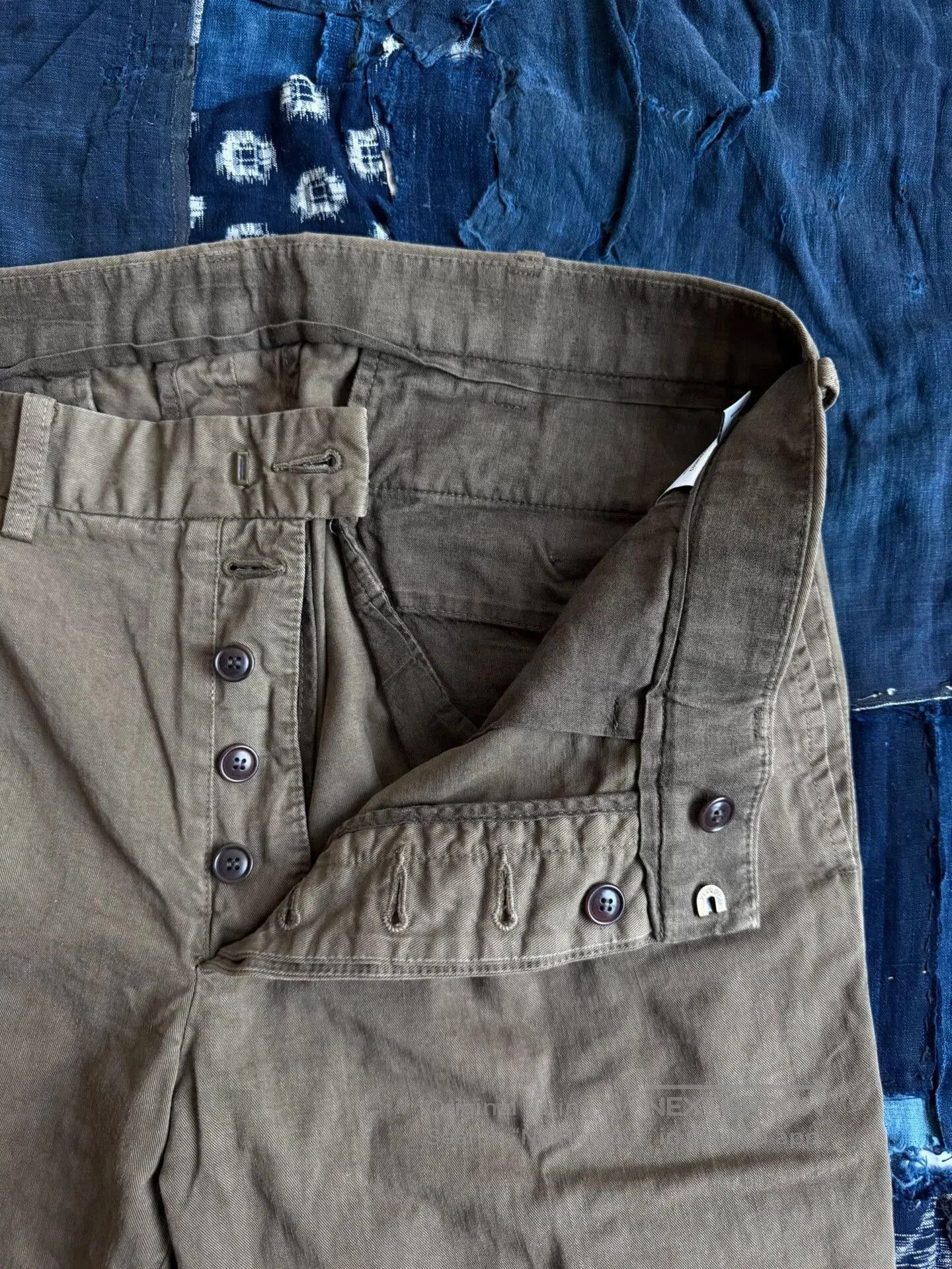 Visvim VISVIM Chino Pants in Green. Size US 26 / EU 42 - 7 Thumbnail