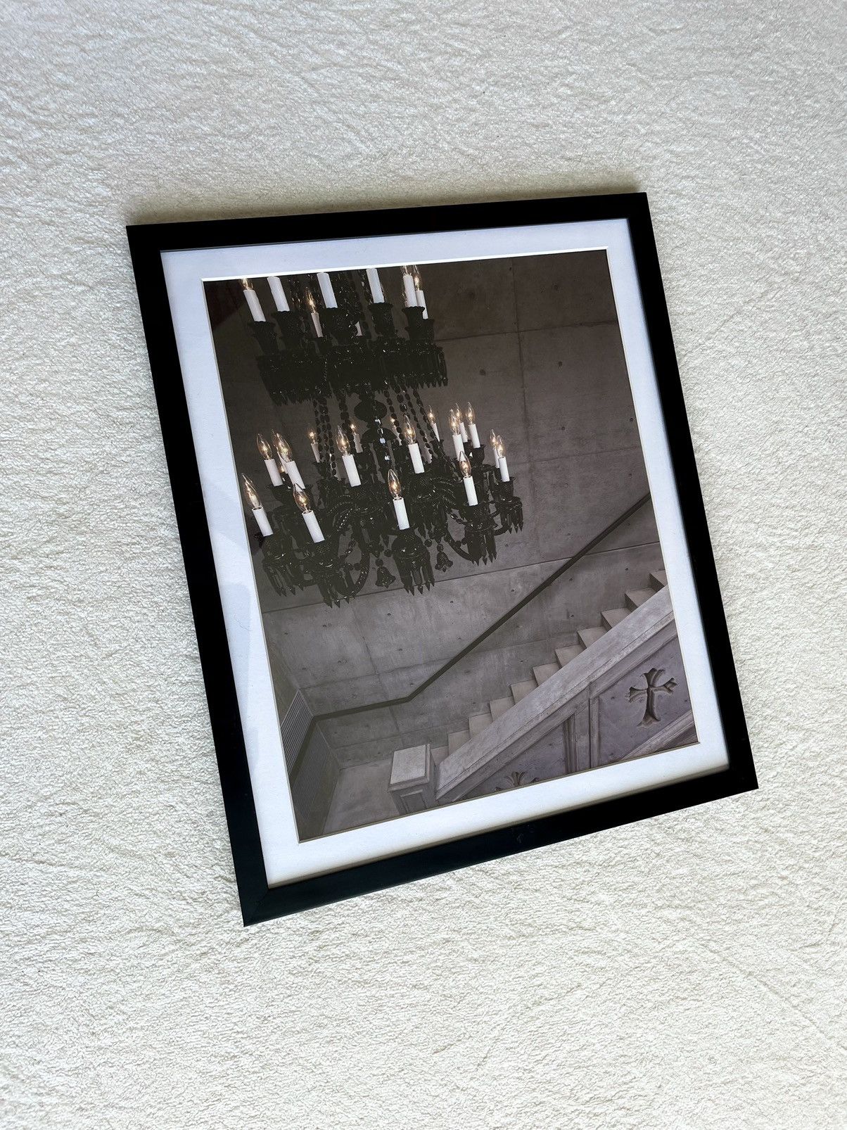 Chrome Hearts Chrome Hearts stairs 9x11 Framed magazine cutout poster Size ONE SIZE - 2 Thumbnail