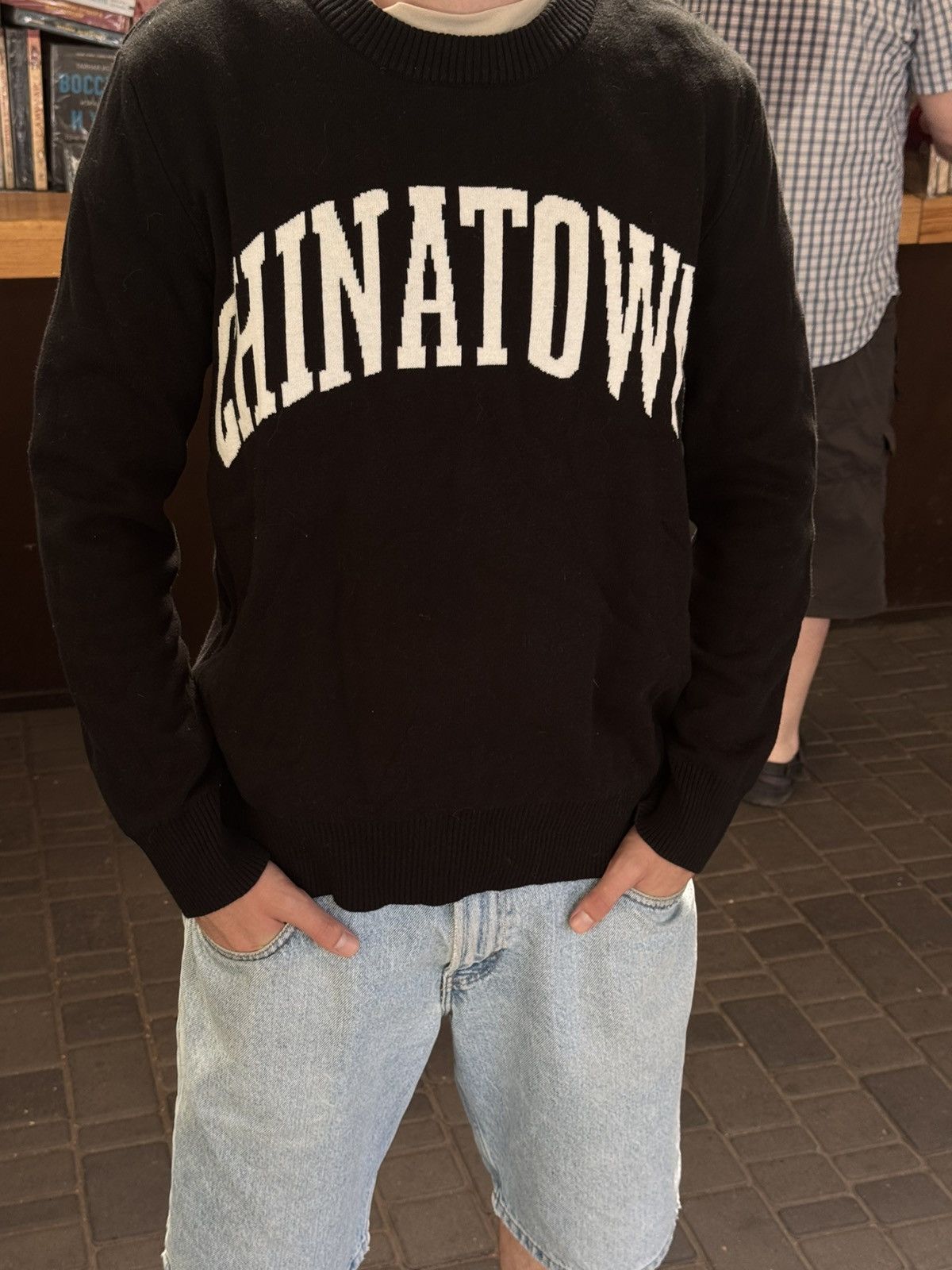 Other Chinatown market sweater big logo Size US L / EU 52-54 / 3 - 1 Thumbnail