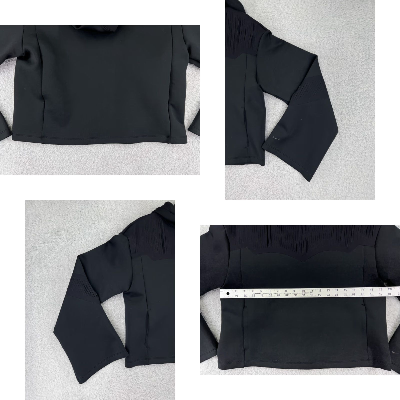 Nike Nike Sweater Women Small Black Pullover Hooded Crew Neck Tassels Logo Christmas-Esque? Size S / US 4 / IT 40 - 8 Thumbnail