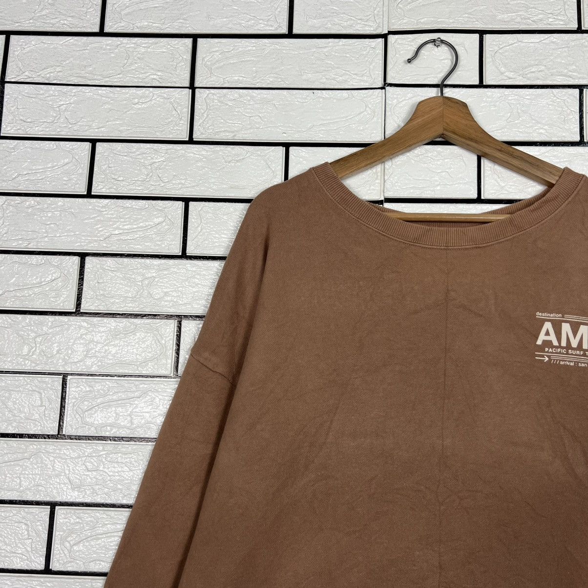 Japanese Brand RAG MACHINE AMT Pacific Surf Tour Sweater #4220-C192 Size US L / EU 52-54 / 3 - 6 Thumbnail