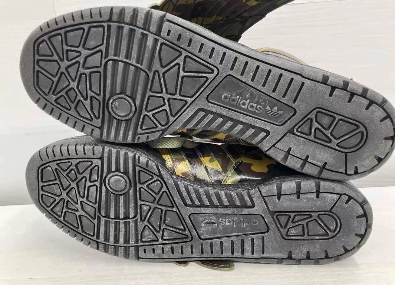 Adidas × Jeremy Scott Jeremy Scott x Adidas Camouflage Leather Wing Sneakers Size US 9 / EU 42 - 6 Thumbnail