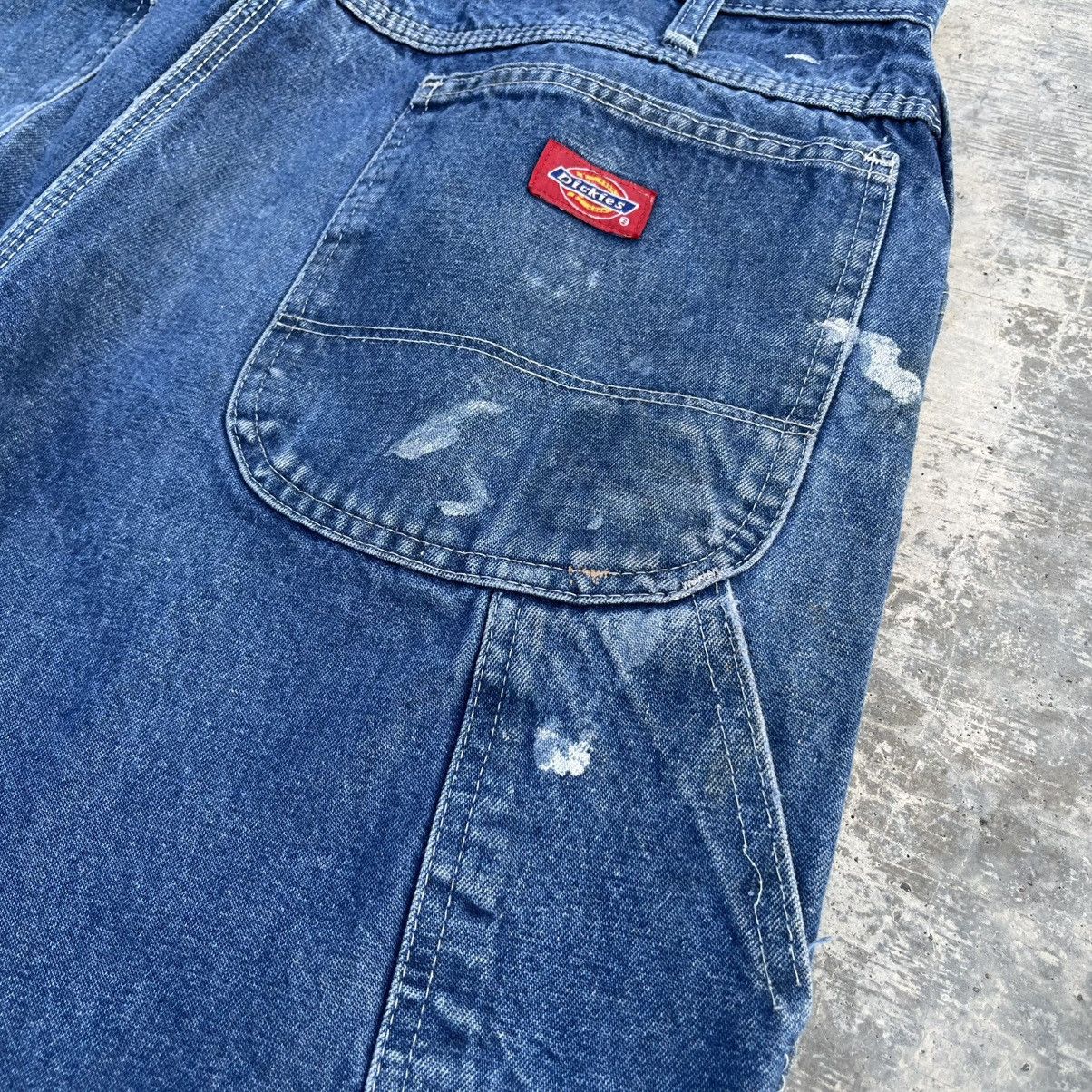 Dickies Dickies Painted Carpenter Denim Jeans Size 34x31 Size US 34 / EU 50 - 9 Thumbnail