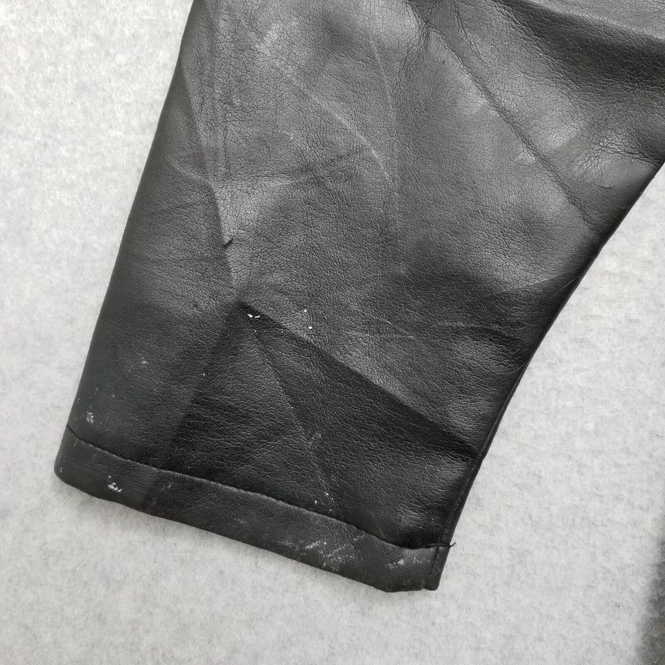 Other Highway Jacket Womens Medium Black Snap Pockets Faux Leather Size M / US 6-8 / IT 42-44 - 10 Thumbnail