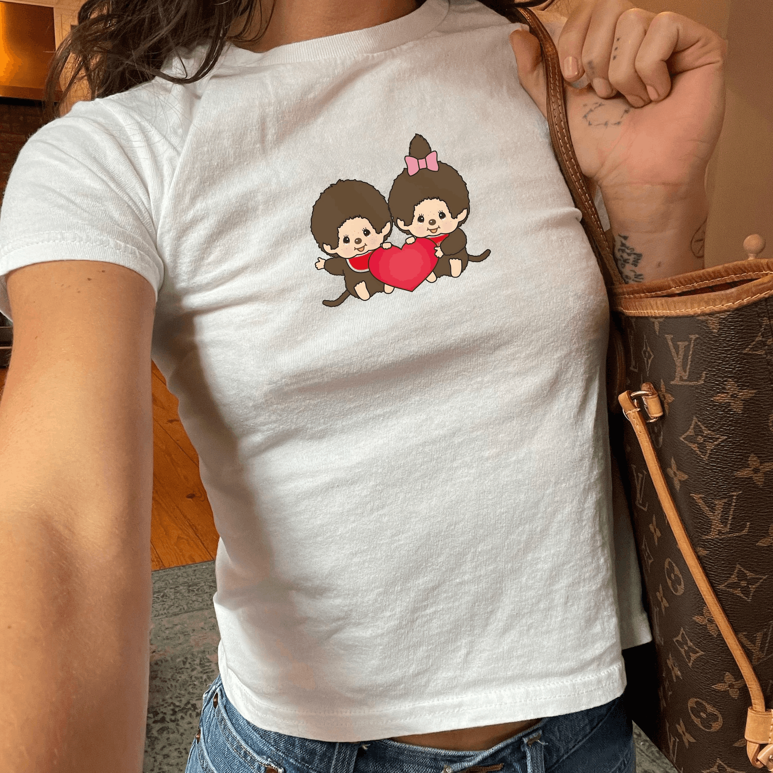 Other Coquette Valentine’s Baby Tee Size S / US 4 / IT 40 - 3 Thumbnail