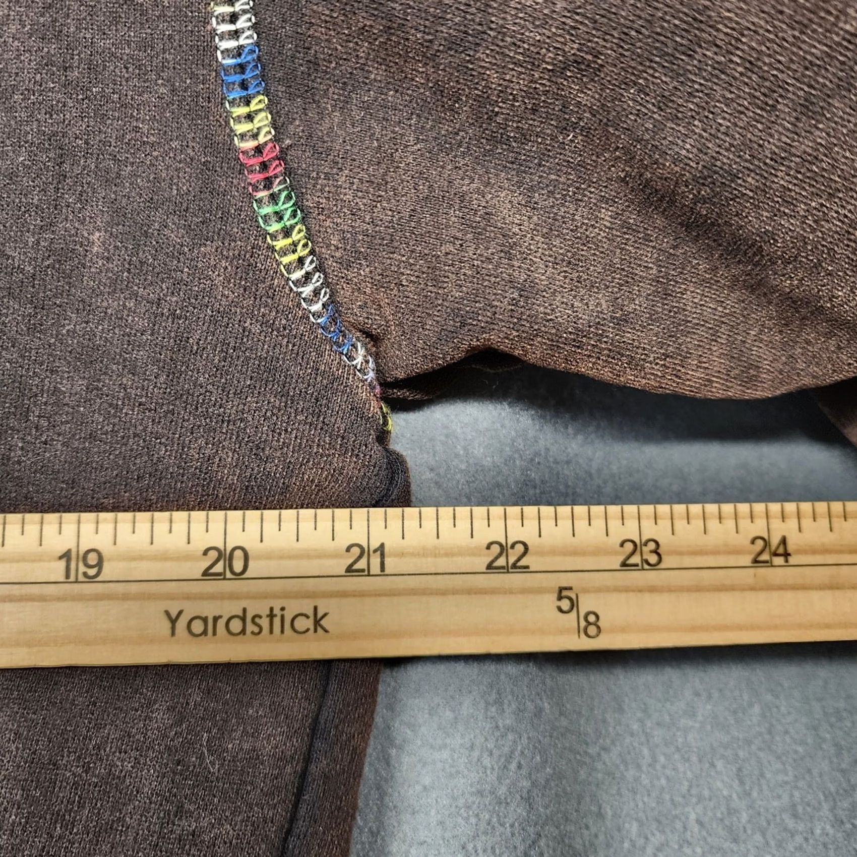 Vintage Pecci Jacket Mens XL Brown Full Zip Embroidered Wild at Heart Lucky Elephant Y2K Mens XL Brown Full Zip Embroidered Sherpa Lined Jacket Size US XL / EU 56 / 4 - 7 Thumbnail