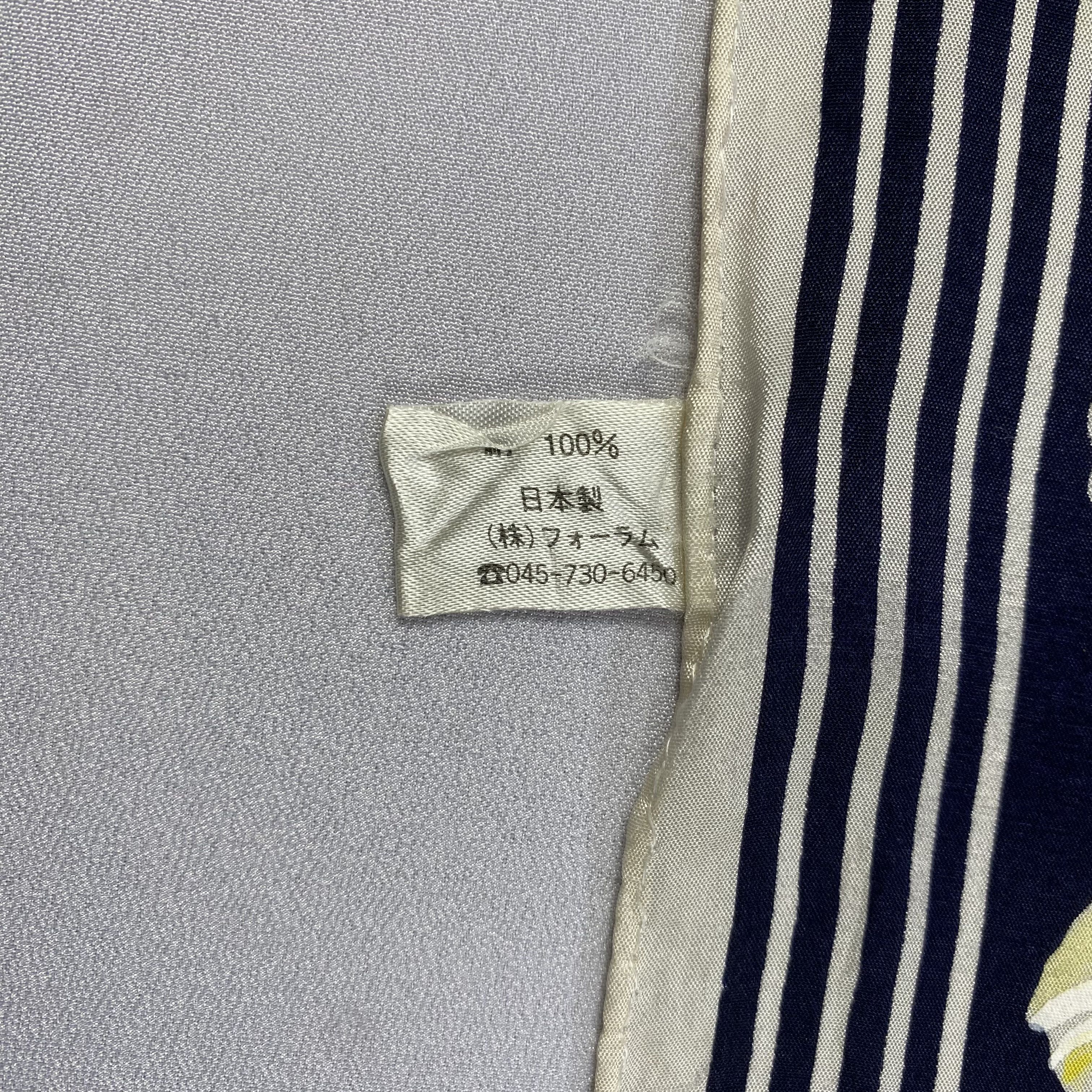 Japanese Brand × Vintage Vintage Japanese Brand Floral Silk Scarf SS039 Size ONE SIZE - 6 Thumbnail