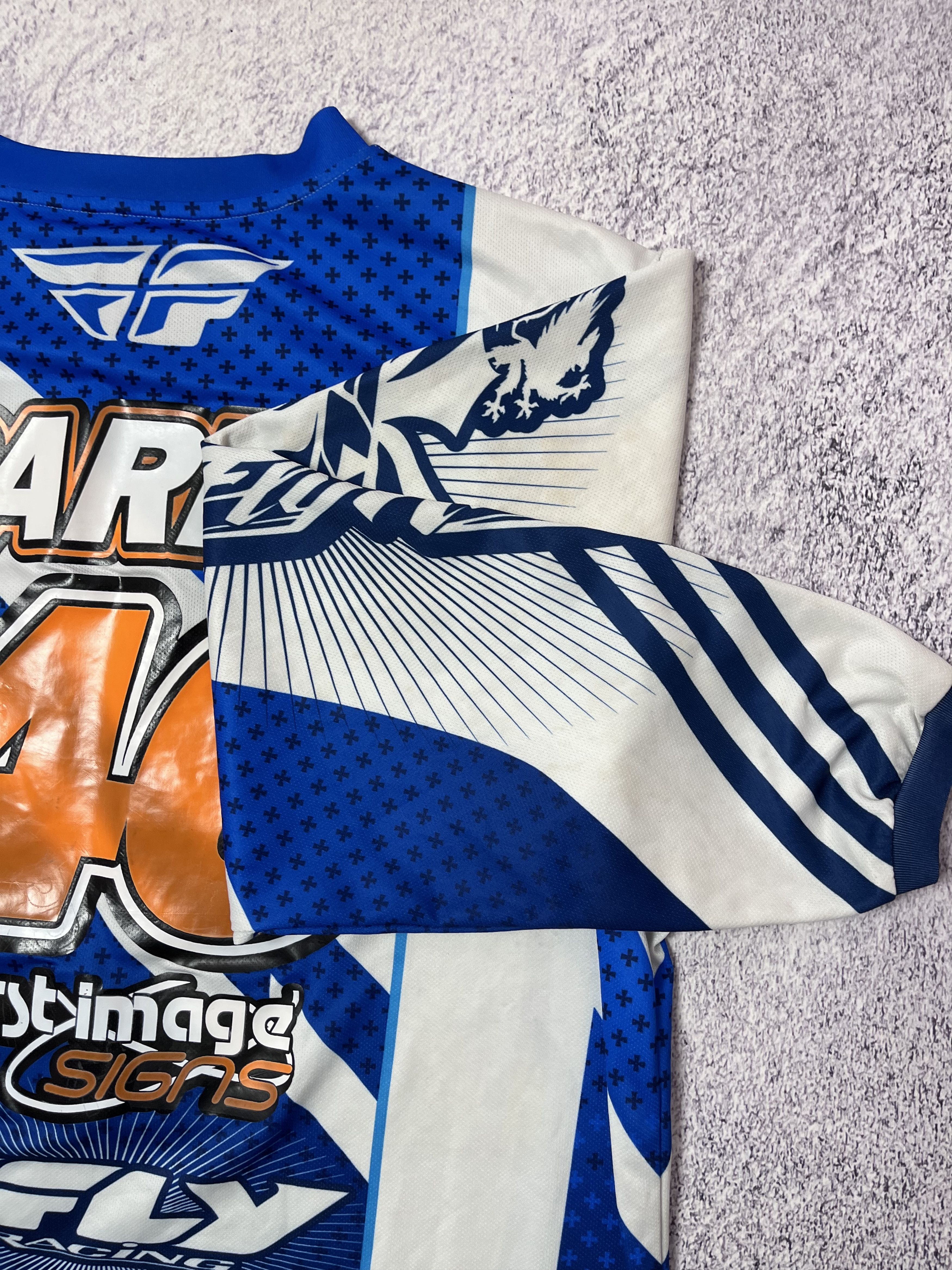 Other Racer motorcycle racing Moto T-shirt jersey size L Parky #46 Size US L / EU 52-54 / 3 - 14 Thumbnail