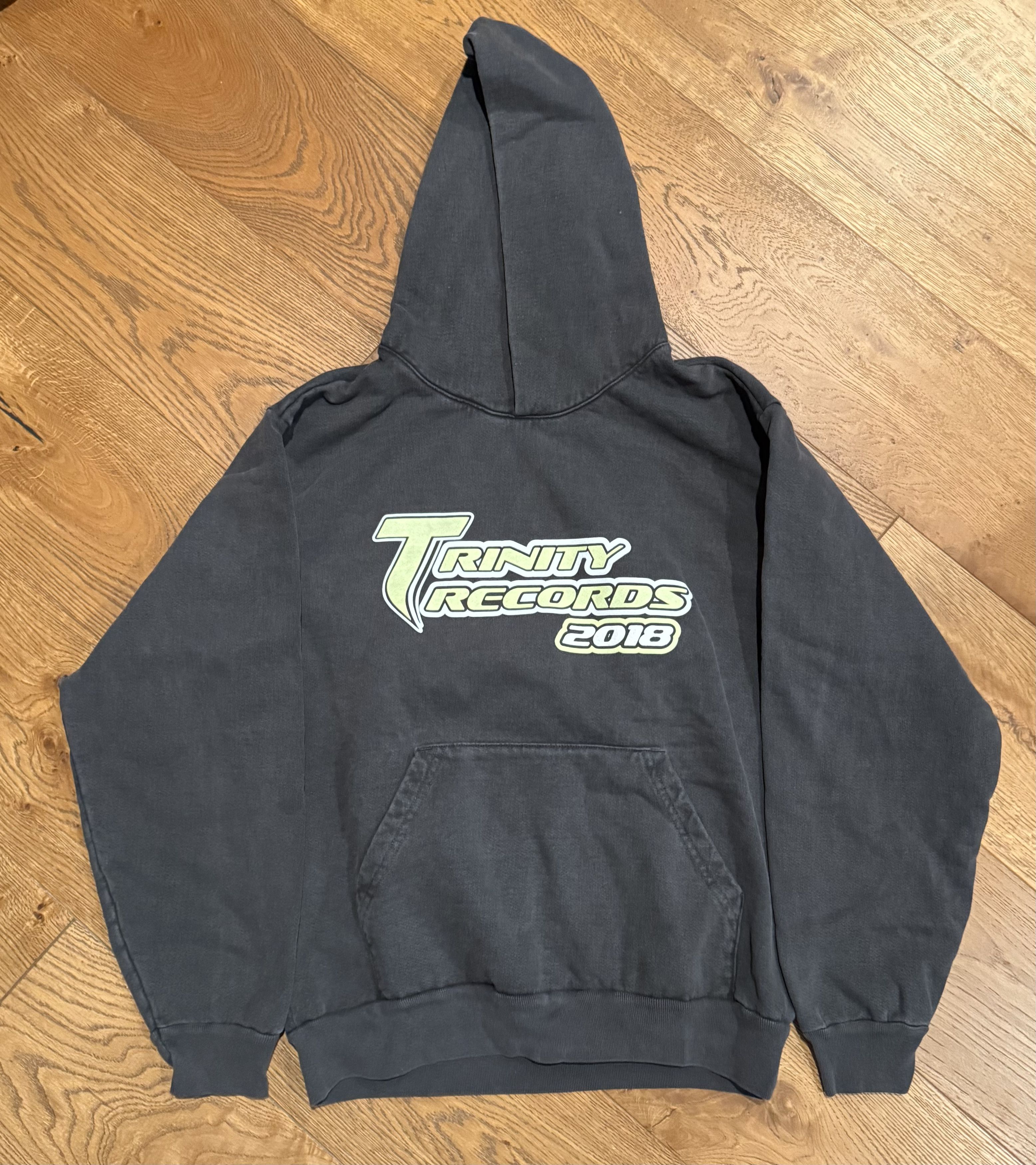 Trinity The Label Charcoal/Green Trinity Millennium Hoodie Size US M / EU 48-50 / 2 - 2 Thumbnail