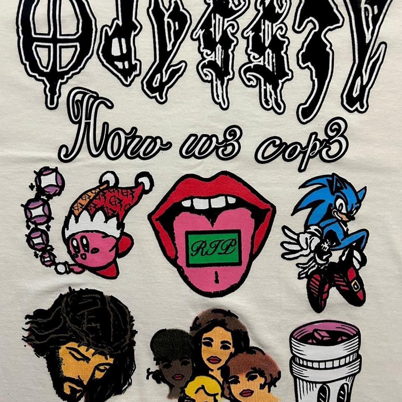 Other Odyss3y “HOW W3 COP3” garment dyed heavyweight tee Size US XL / EU 56 / 4 - 3 Thumbnail