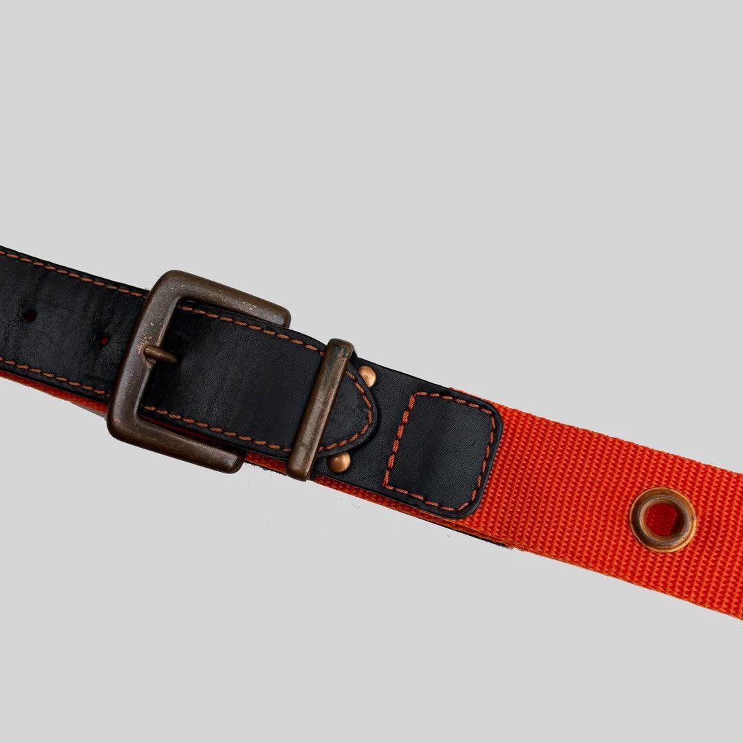 Jean Paul Gaultier Gaultier Jean’s 1995 95 90s Vintage Circuit Orange Belt Size ONE SIZE - 5 Thumbnail