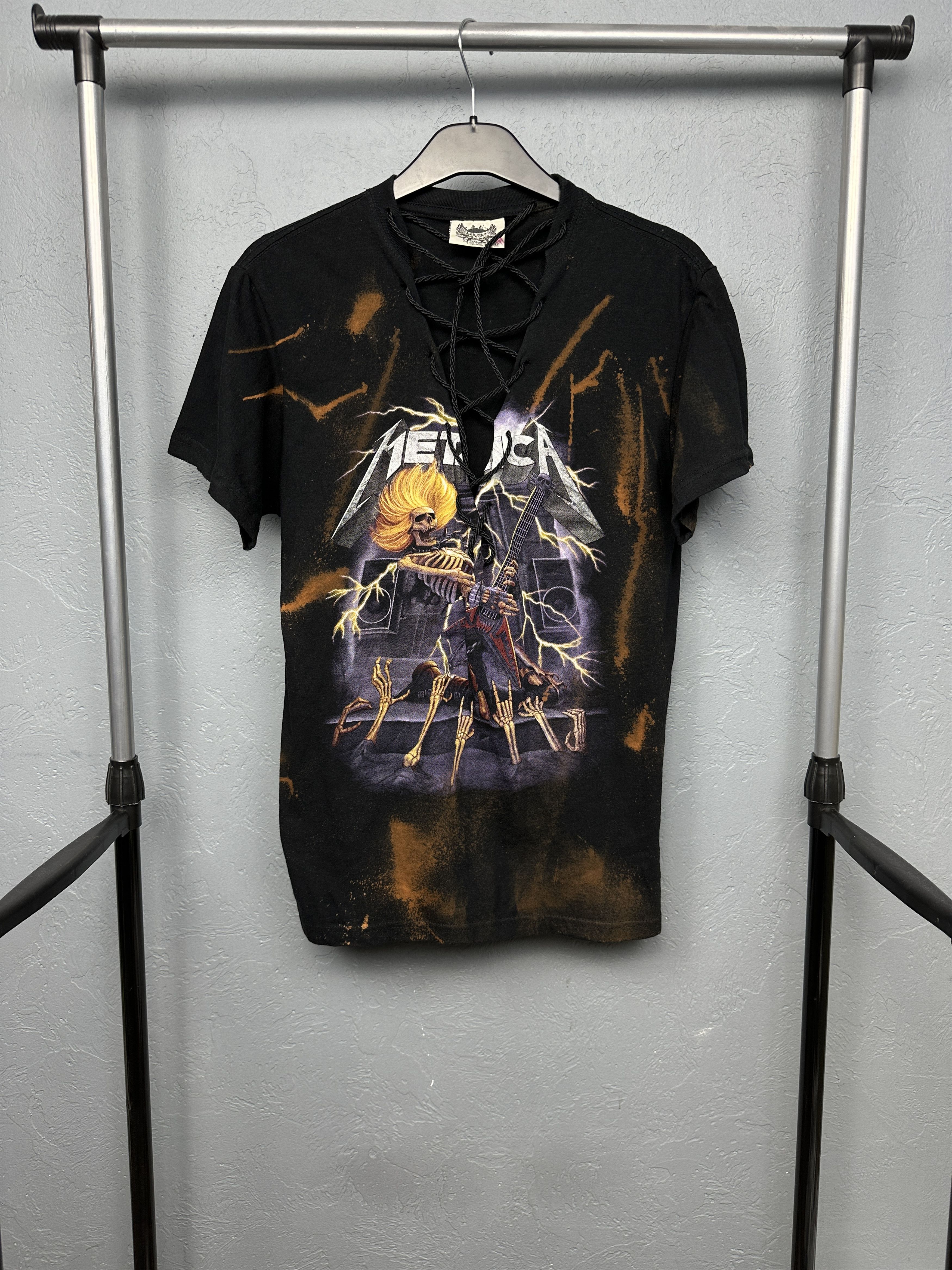 Metallica Metallica 90s Vintage Mens Rock Band T-Shirt Size US M / EU 48-50 / 2 - 1 Thumbnail