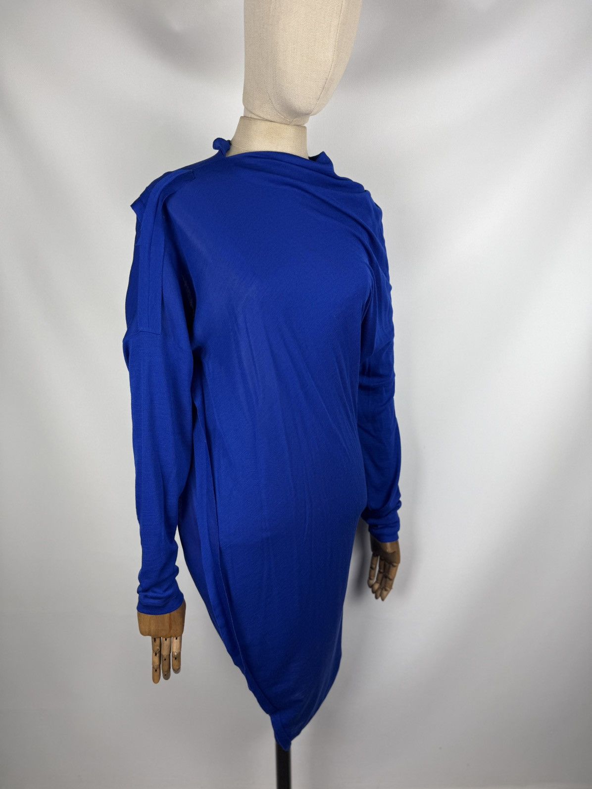 Maison Margiela BNWT! Maison Margiela Wool / Silk Assymetrical Sweater Dress Size S / US 4 / IT 40 - 1 Thumbnail