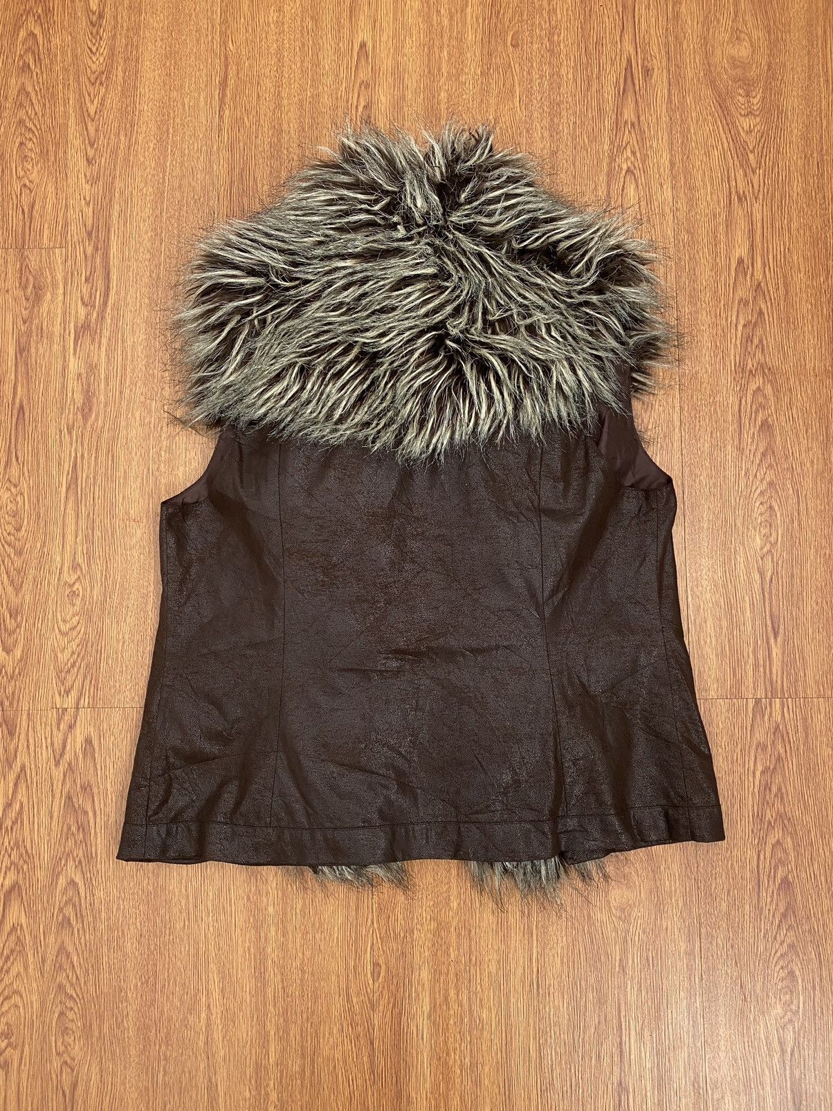 If Six Was Nine × Japanese Brand × Le Grande Bleu (L.G.B.) Faux fur vest Size US L / EU 52-54 / 3 - 2 Thumbnail