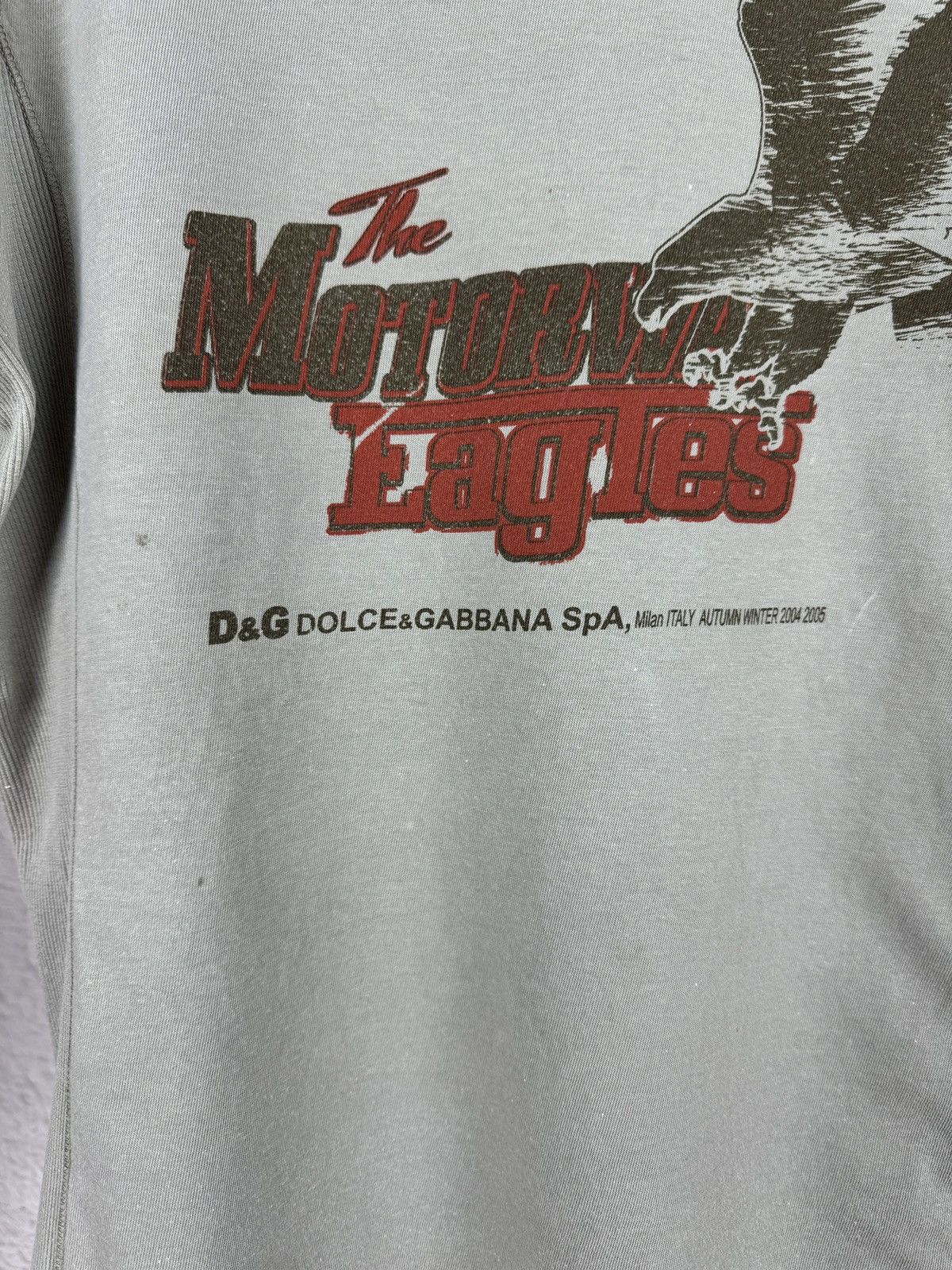 Dolce & Gabbana Dolce & Gabbana The Motorway Eagles vintage AW 2004 2005 tee Size US M / EU 48-50 / 2 - 6 Thumbnail