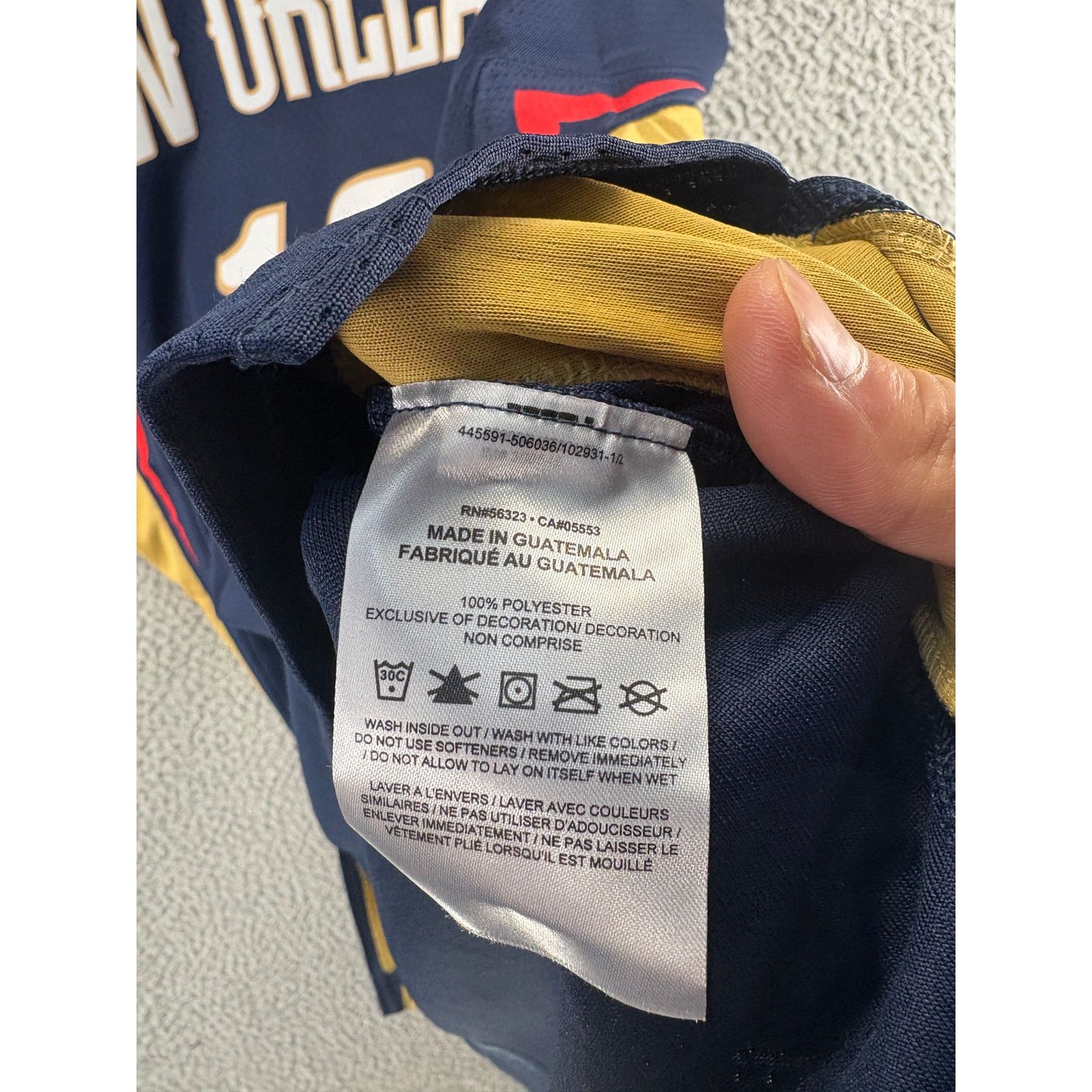 Nike Nike x New Orleans Pelicans Jersey Alvarado 15 Mens Large L Size US L / EU 52-54 / 3 - 8 Thumbnail
