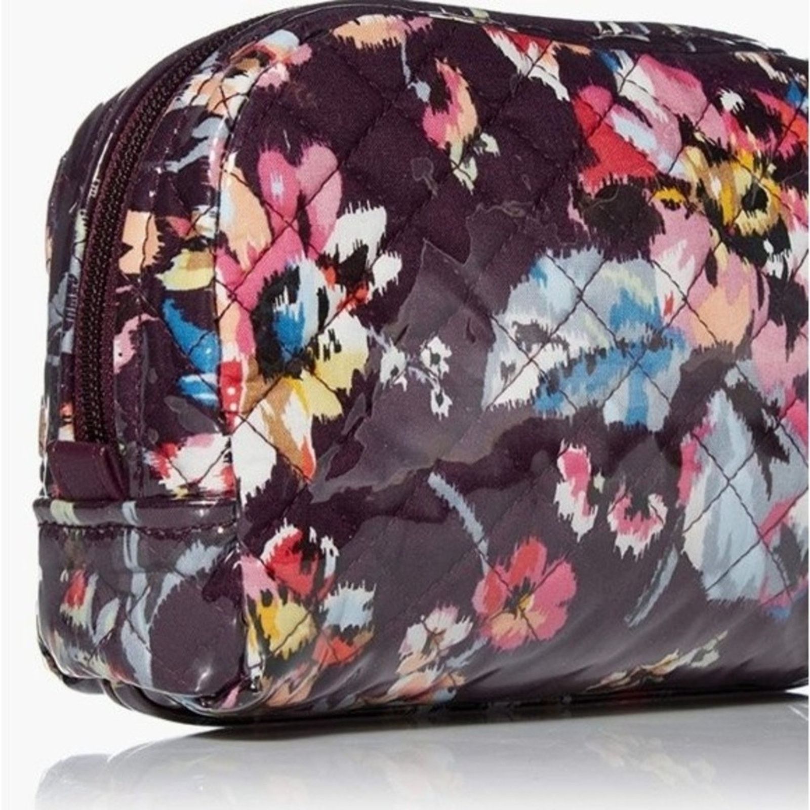 Vera Bradley Vera Bradley Medium Cosmetic Bag, 7.75"x5.75"x2.75" Size ONE SIZE - 5 Thumbnail