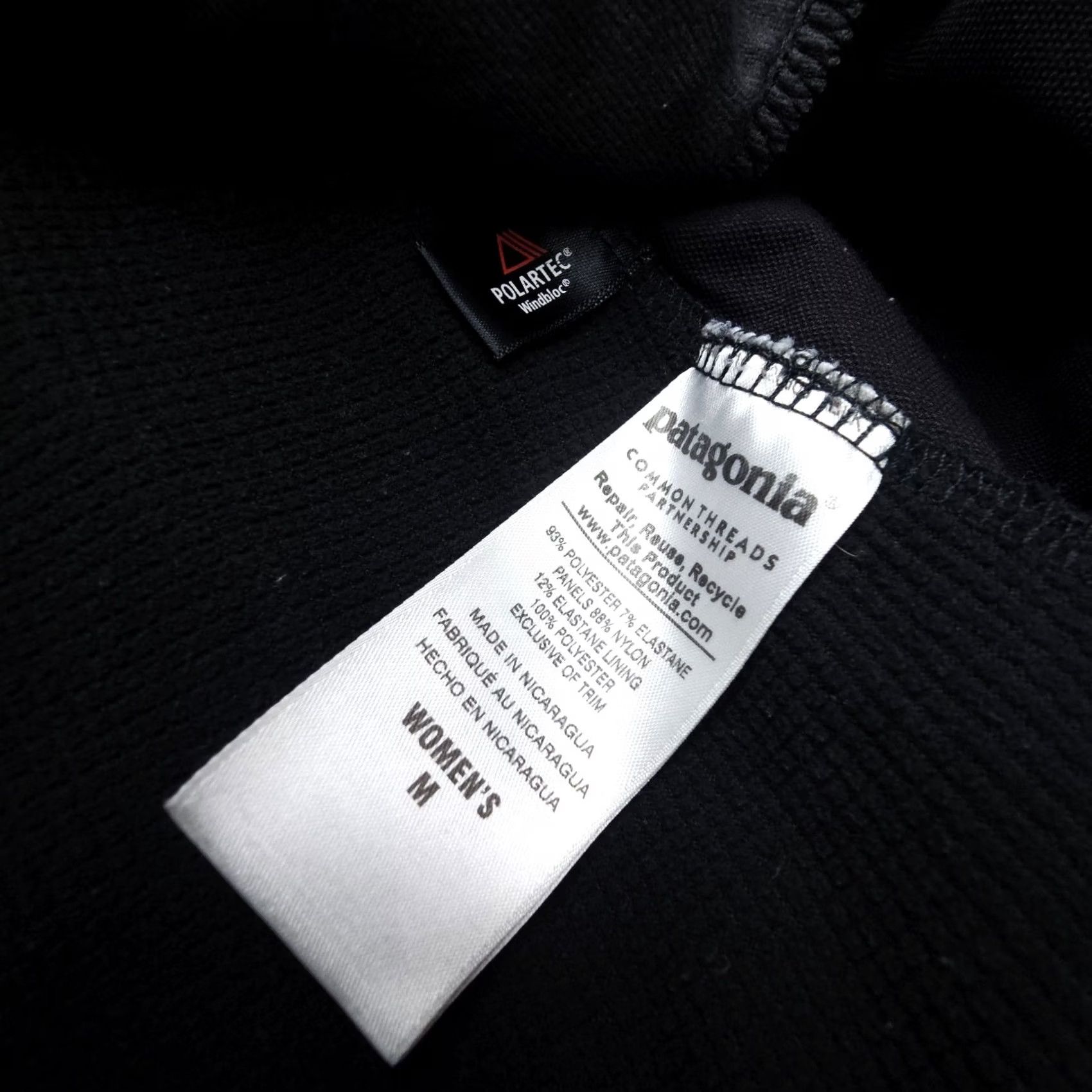 Patagonia Patagonia Adze Hybrid Jacket Size Medium Softshell Grid Fleece Wind Hiking Logo Size M / US 6-8 / IT 42-44 - 4 Thumbnail