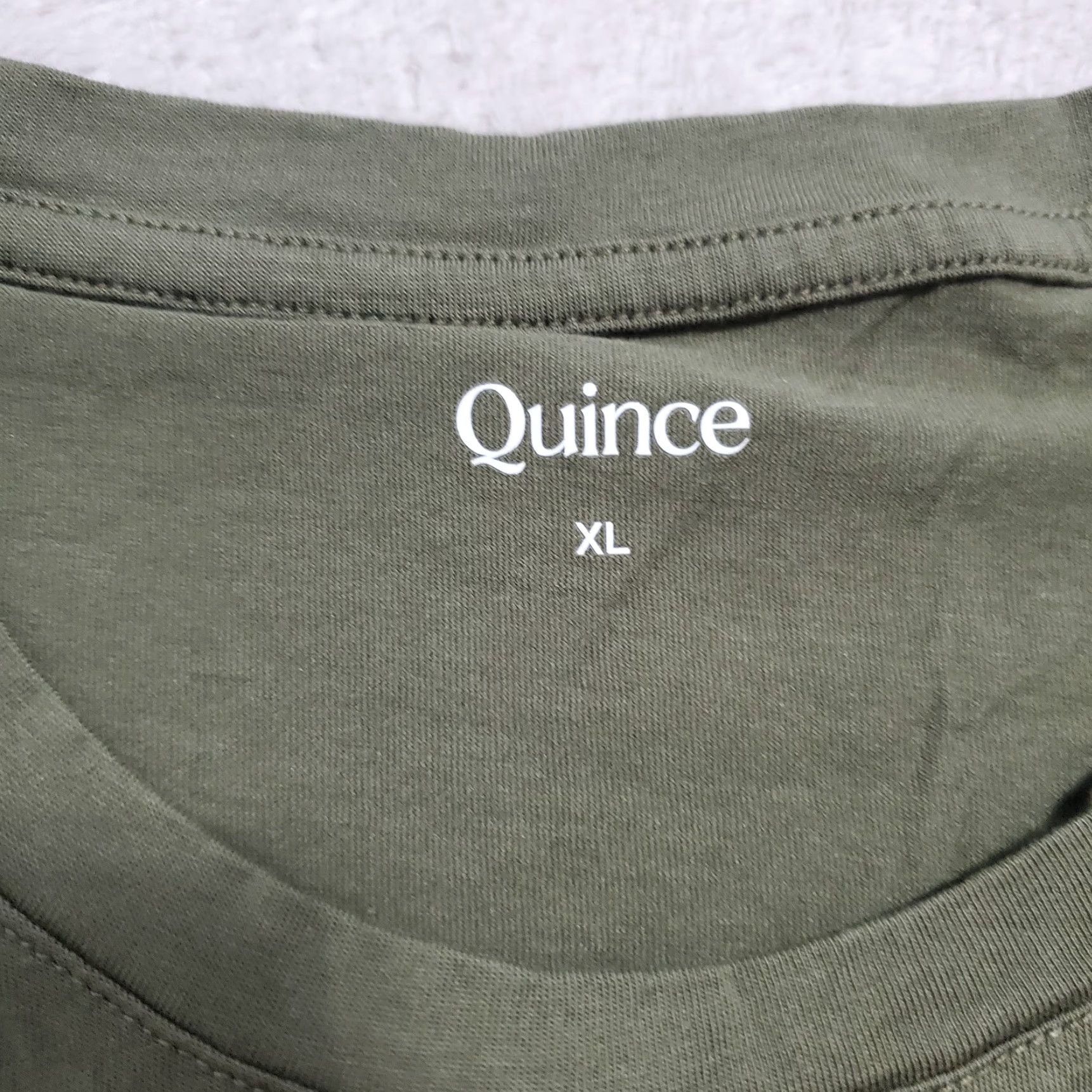 Quince Quince Muscle Tee Women XL Green Round Neck Sleeveless Top Active Casual Tank Shirt Women's Athletic Minimalist Size XL / US 12-14 / IT 48-50 - 3 Thumbnail