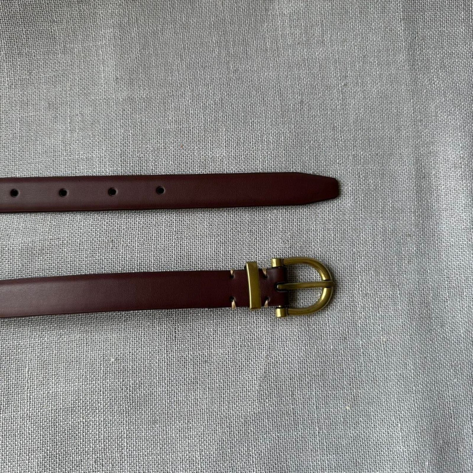 Other Brown vegan leather thin WMNS1 Size ONE SIZE - 3 Thumbnail