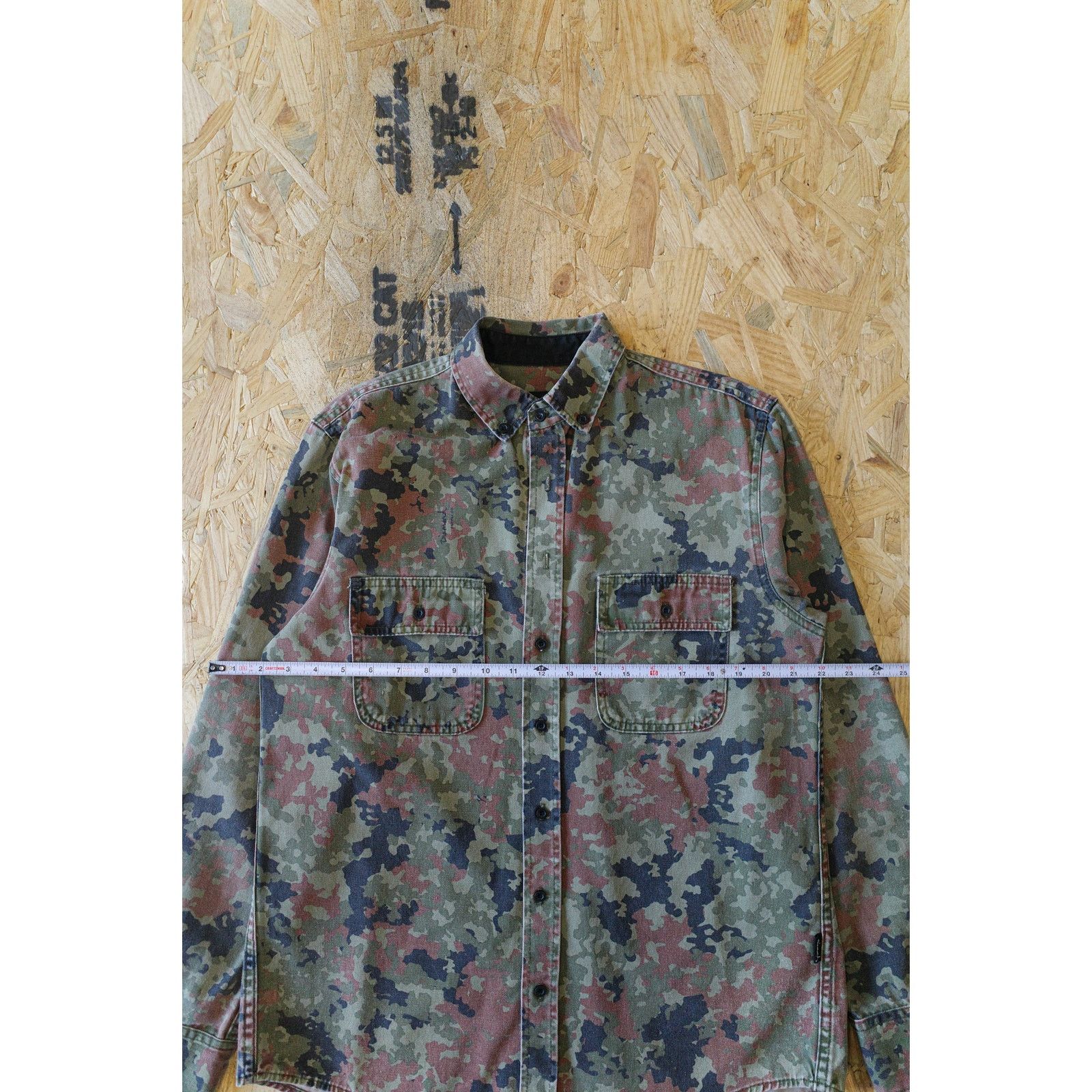 Diamond Supply Co. Diamond Supply Co. Hvy Canvas Button Up Long Sleeve - Medium Size US M / EU 48-50 / 2 - 5 Thumbnail