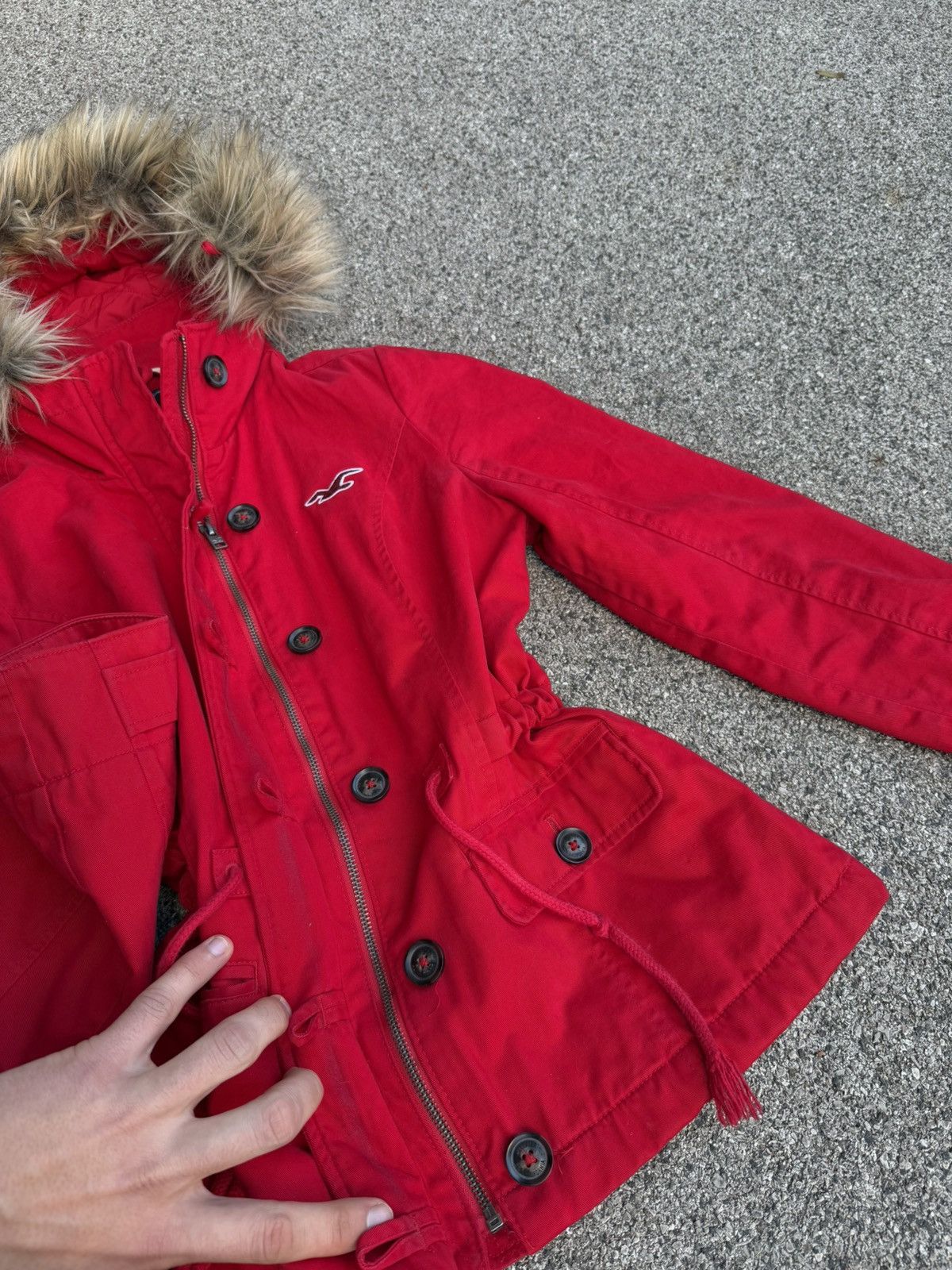 Hollister Hollister Fitted Fur Jacket Size M / US 6-8 / IT 42-44 - 7 Thumbnail
