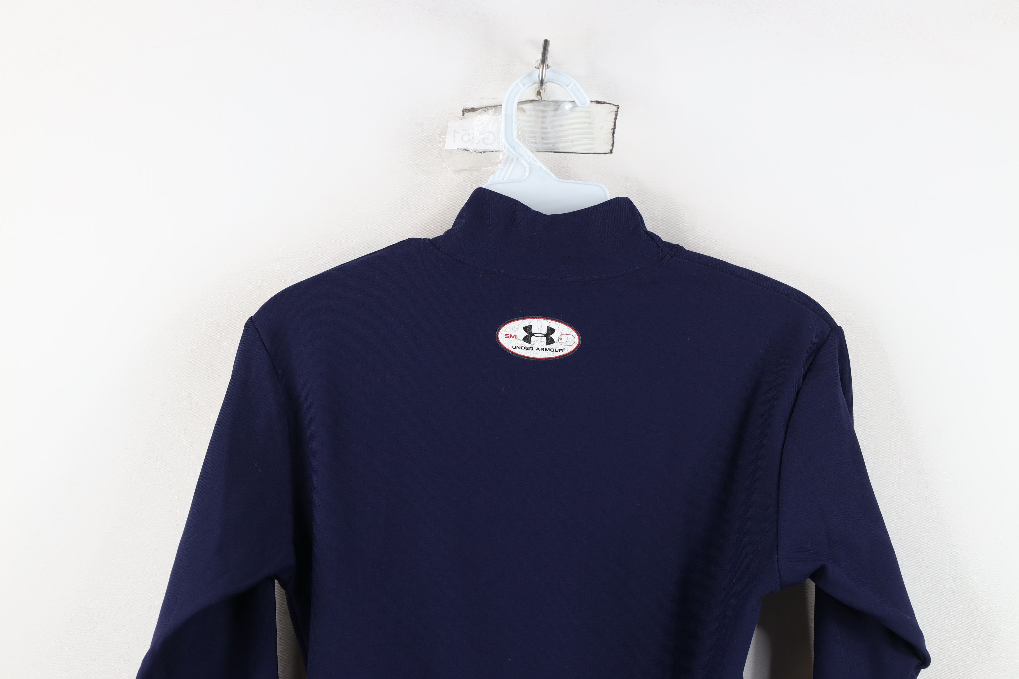 Under Armour Under Armour Compression Training Mock Neck T-Shirt Blue Size US S / EU 44-46 / 1 - 12 Thumbnail