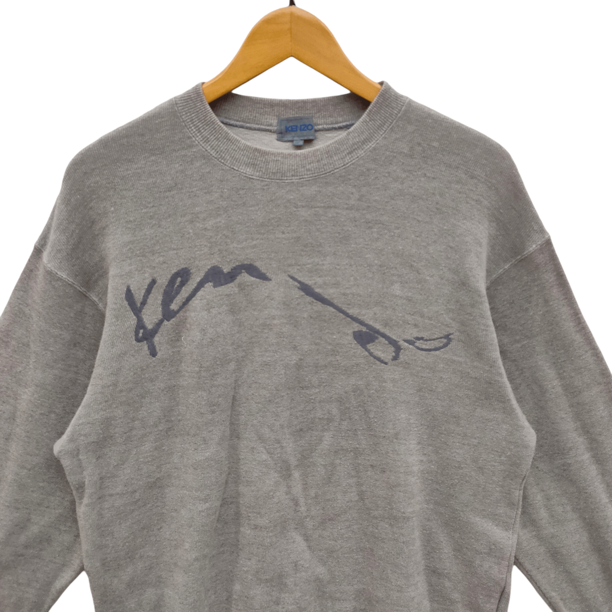 Kenzo × Vintage Vintage Kenzo Embroidery Sweatshirt Size US M / EU 48-50 / 2 - 3 Thumbnail