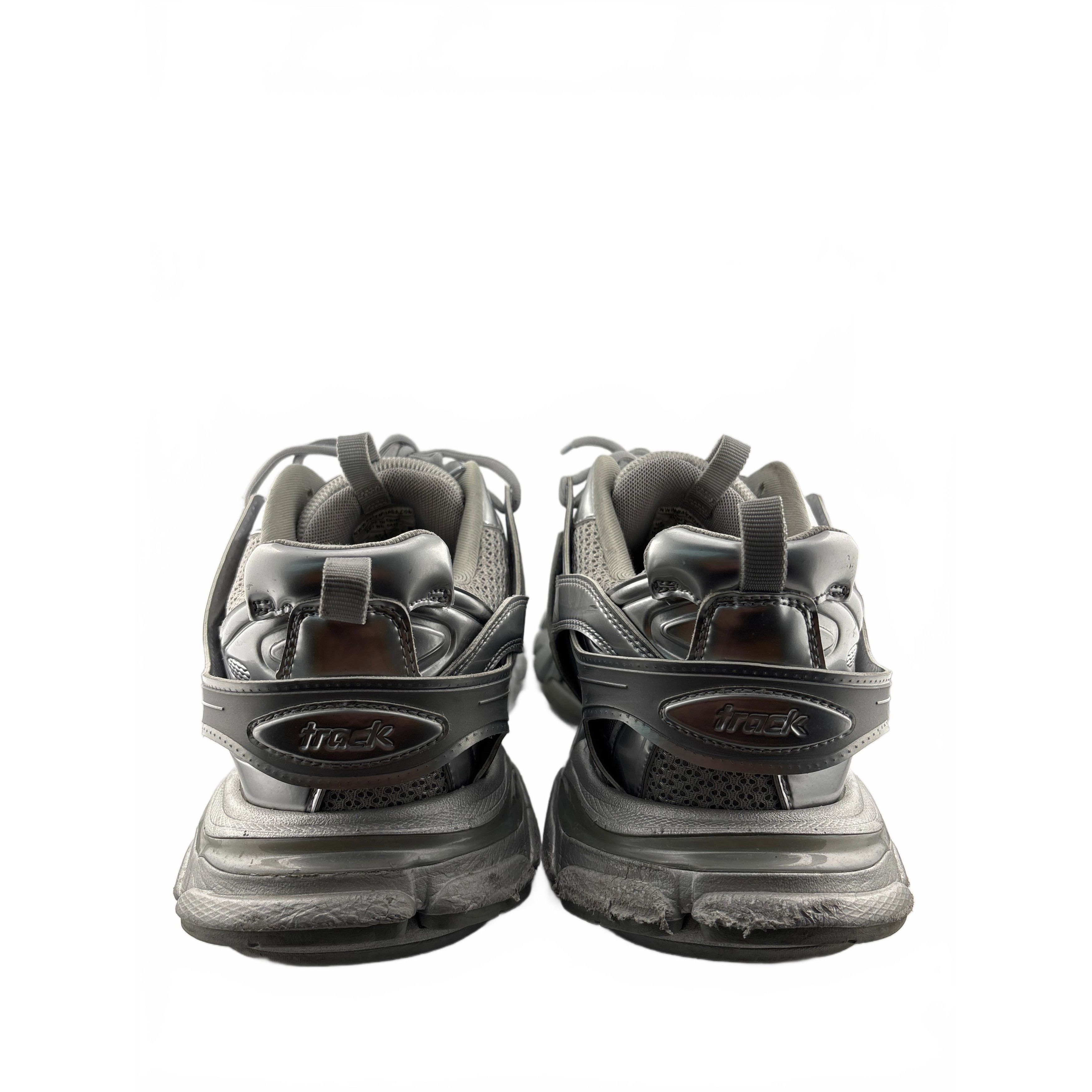 Balenciaga Balenciaga Track Triple Silver Size US 12 / EU 45 - 4 Thumbnail