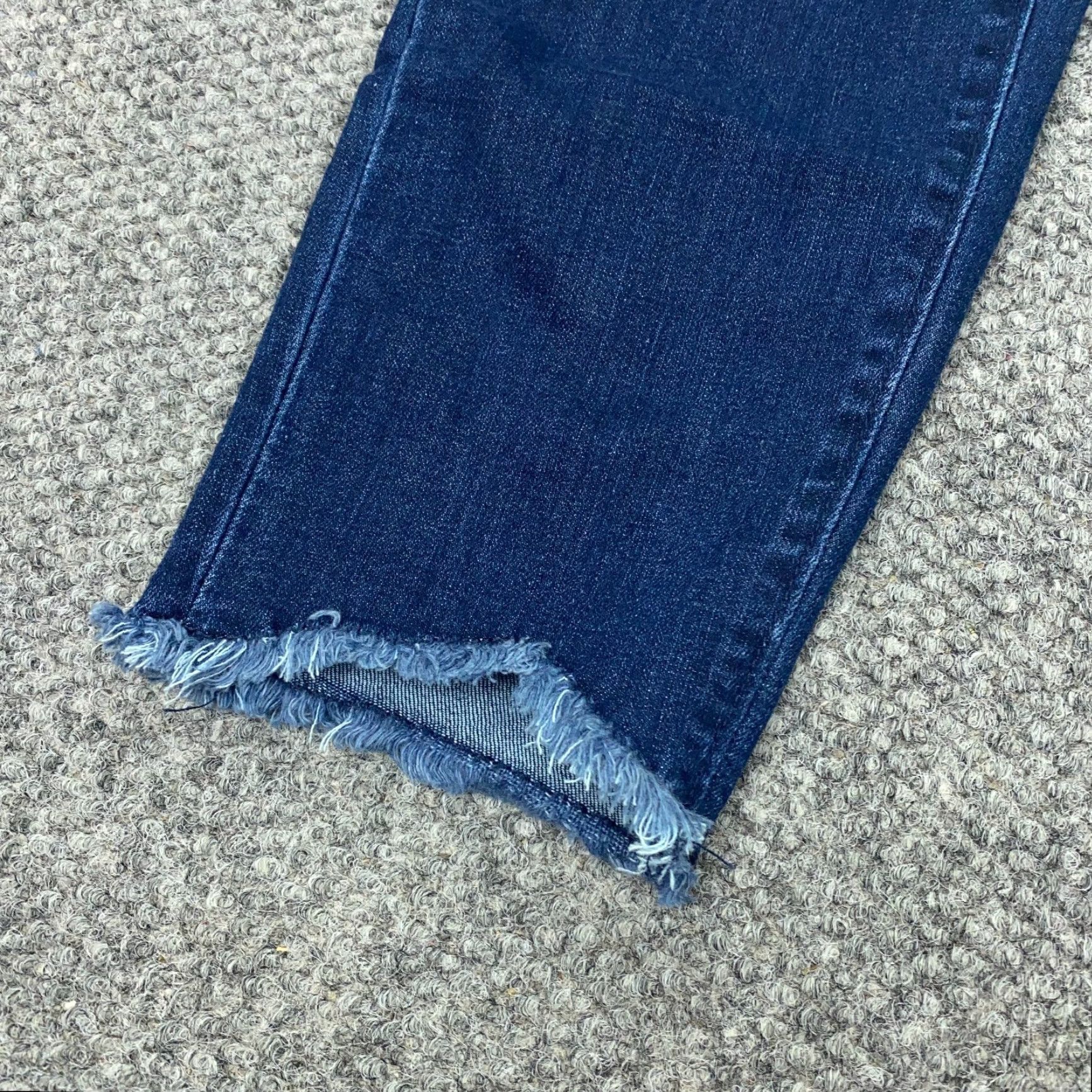Loft LOFT Jeans Womens Size 10 Blue Mid-Rise Skinny Stretch Denim 5-Pocket Faded Regular Fit Size 32" / US 10 / IT 46 - 5 Thumbnail