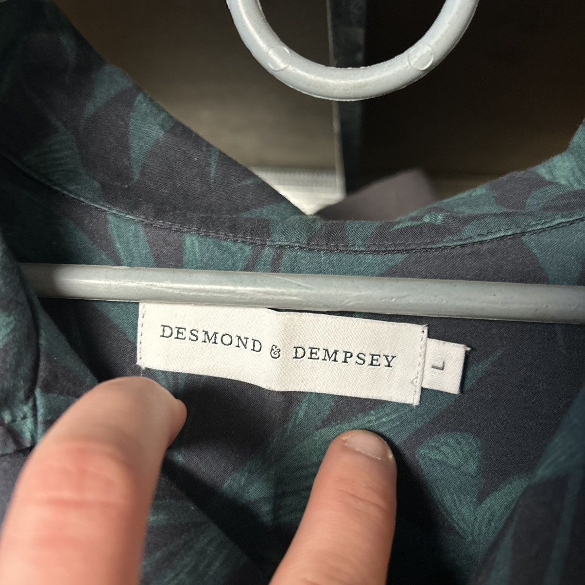 Other Designer Desmond Dempsey Graphic Luxury button sleep shirt Size US L / EU 52-54 / 3 - 4 Thumbnail