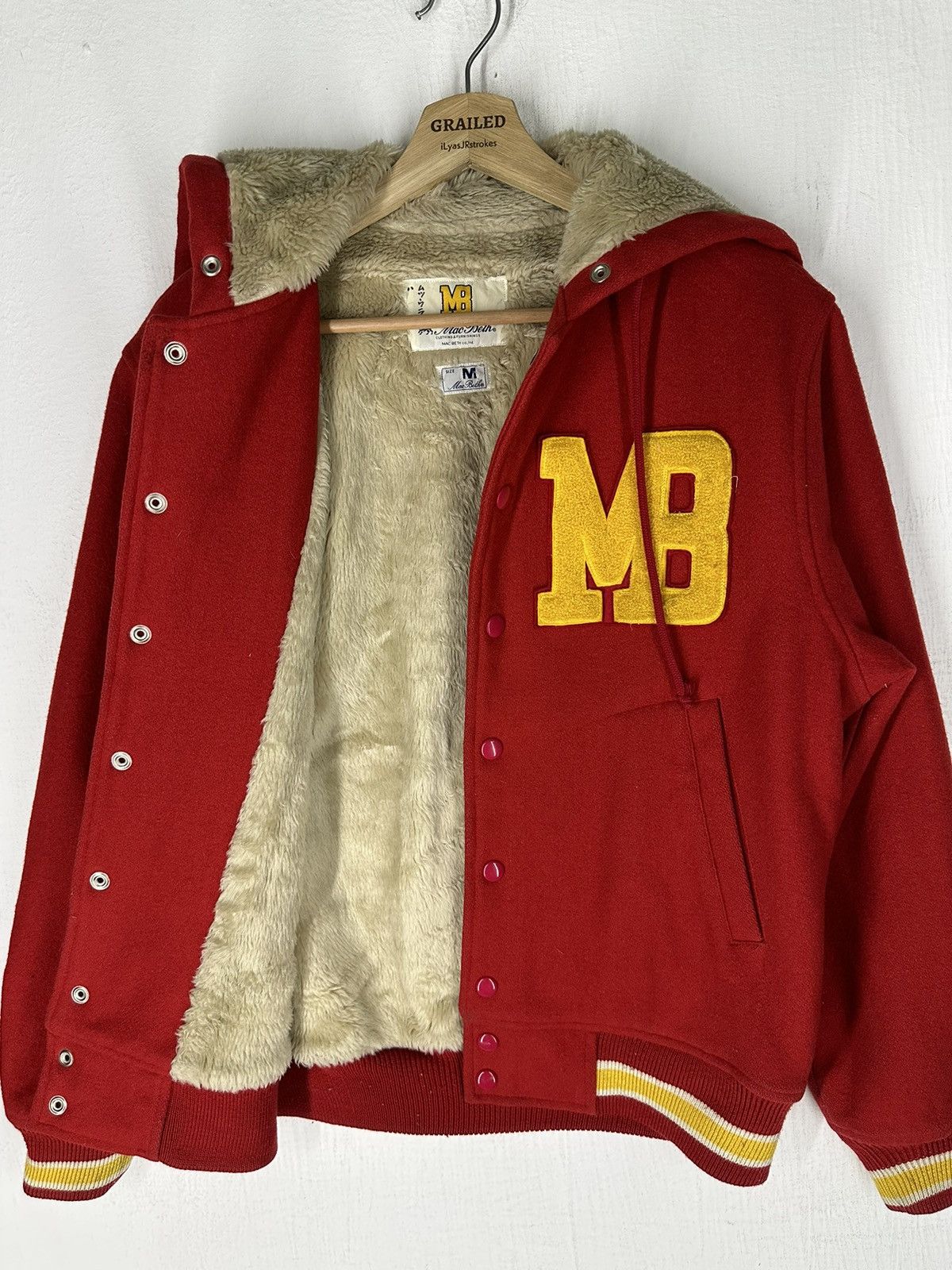 Macbeth Vintage Mac Beth Hoodie Jacket Size US M / EU 48-50 / 2 - 9 Thumbnail
