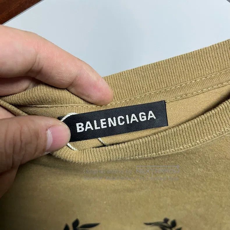 Balenciaga Balenciaga Wheat pattern short-sleeve Size US M / EU 48-50 / 2 - 3 Thumbnail