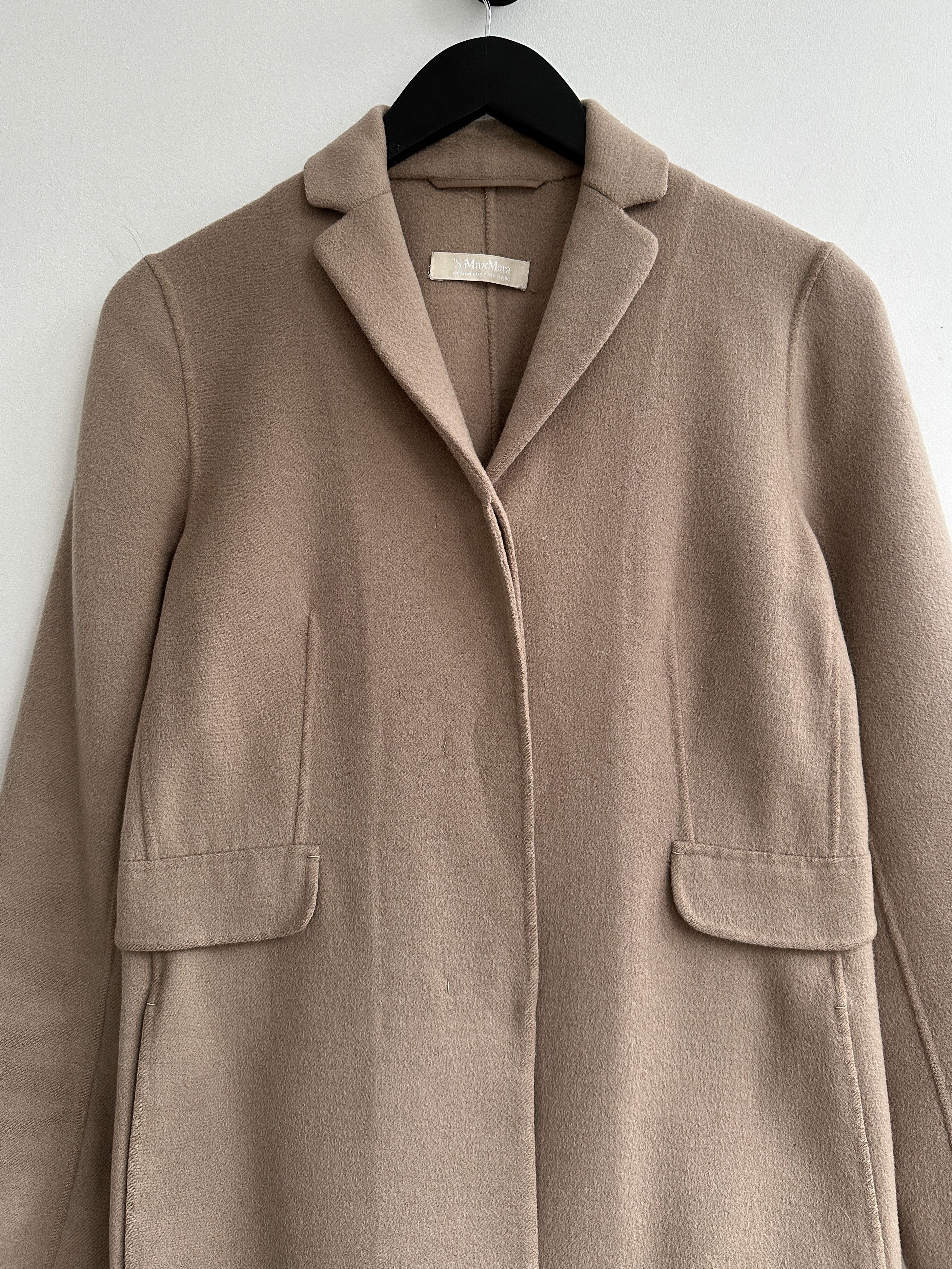 Max Mara Max Mara Wool Coat Jacket Size M / US 6-8 / IT 42-44 - 4 Thumbnail
