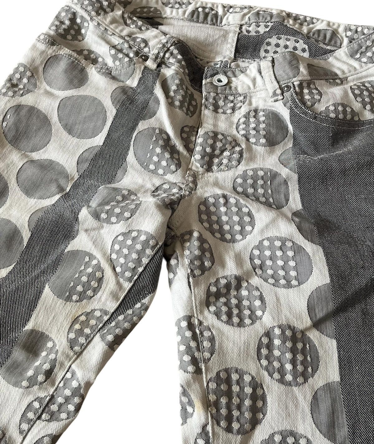 Issey Miyake Vintage issey miyake multi pattern abstract trousers Size US 30 / EU 46 - 2 Thumbnail