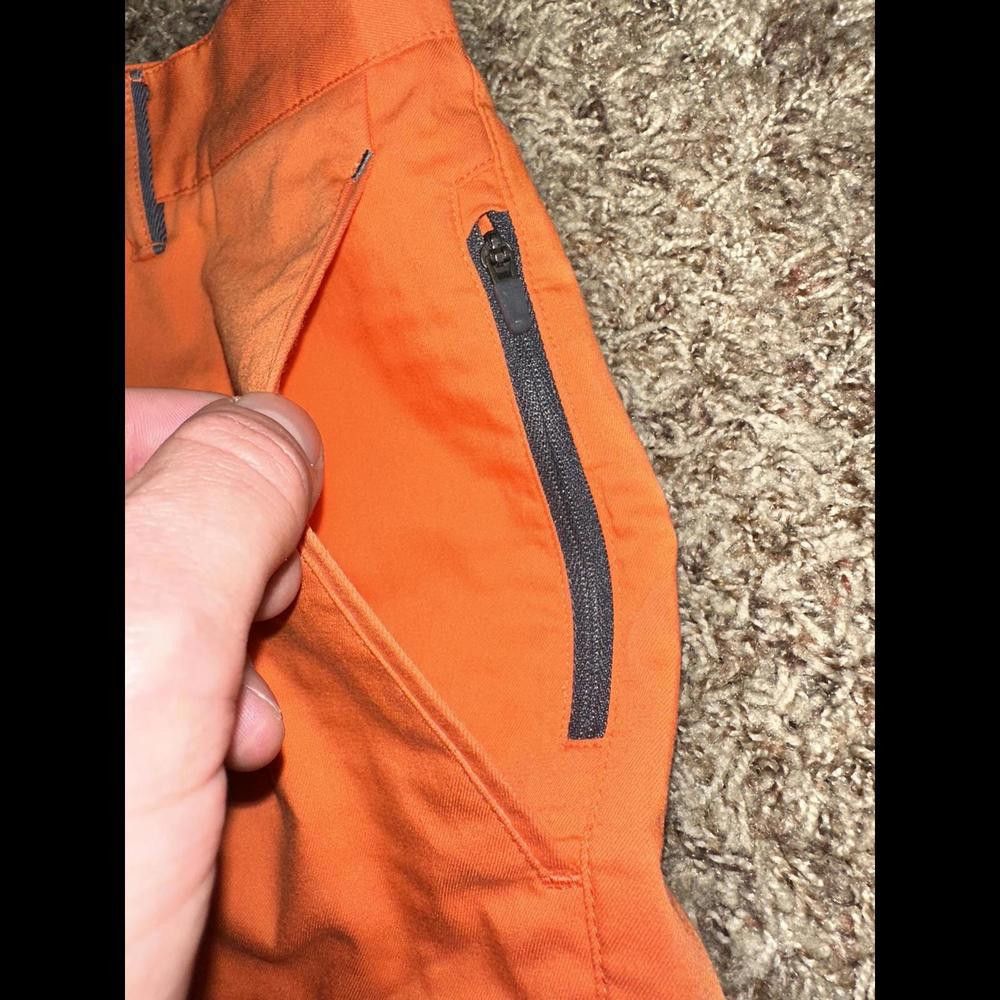 Nike Nike Modern Fit Washed Golf Orange Shorts Sample Size US 32 / EU 48 - 4 Thumbnail