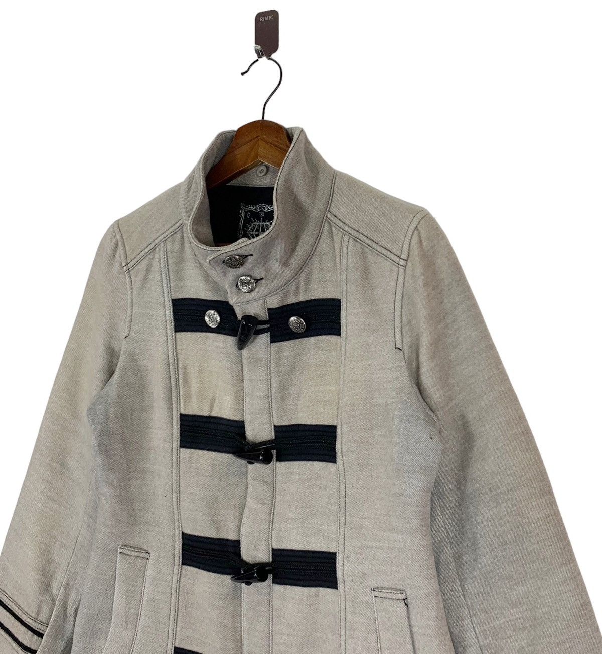 Fashion Victim VINTAGE ALGONQUIN OUTFITTERS TOGGLE BUTTON JACKET Size S / US 4 / IT 40 - 3 Thumbnail
